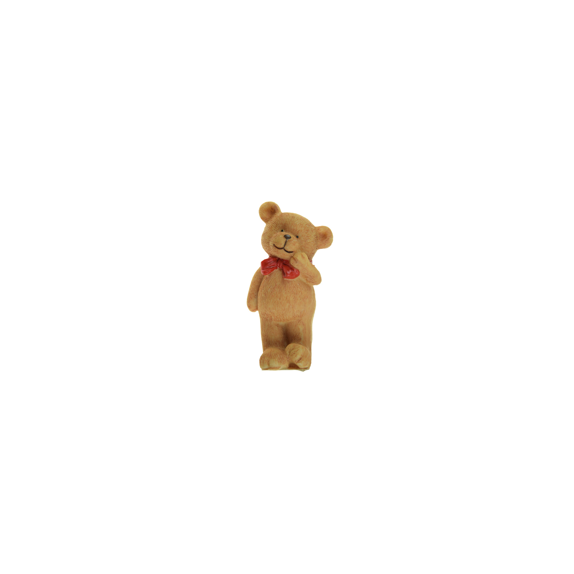 Figura maci poly 10,3cm barna