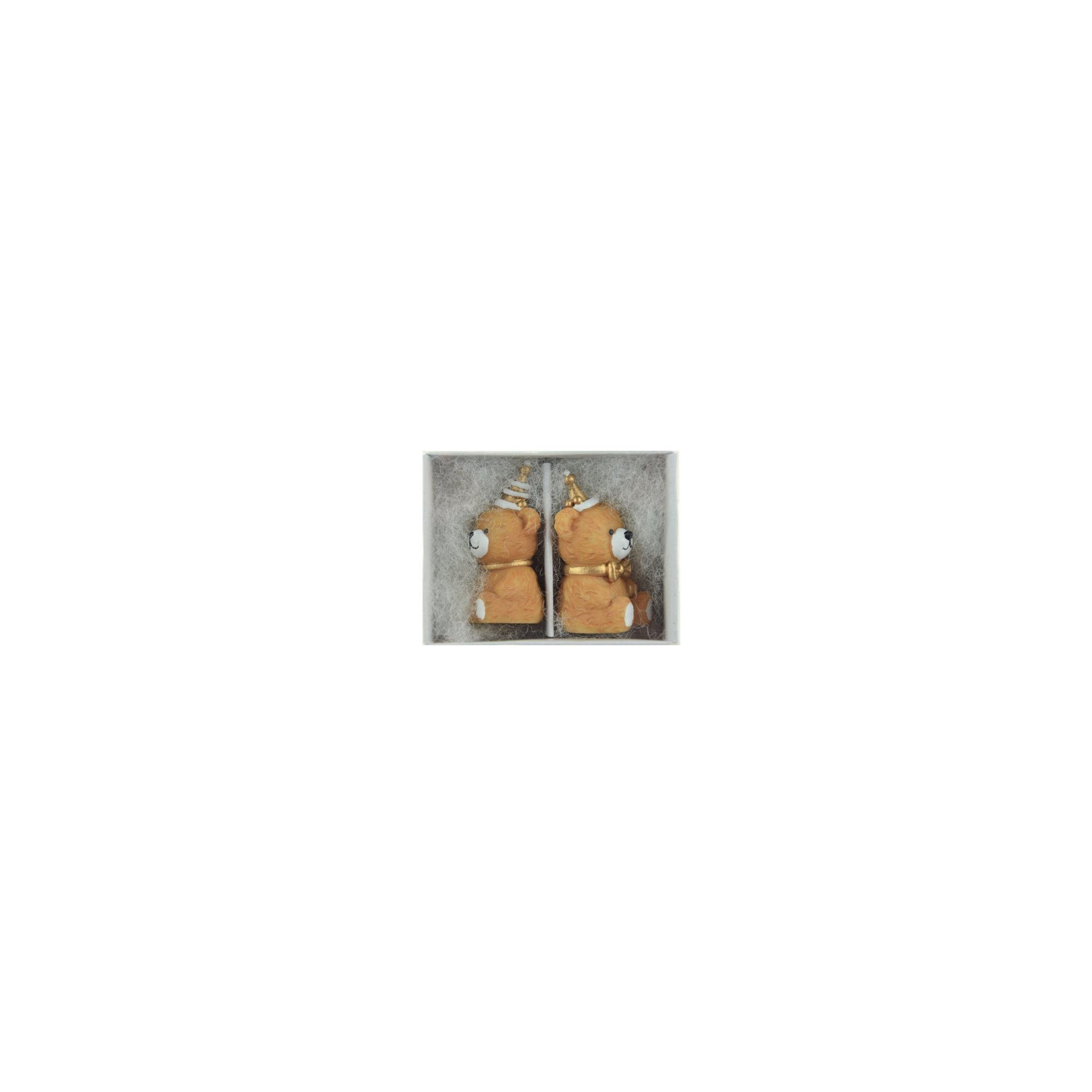 Figura maci poly 5cm s/2 barna