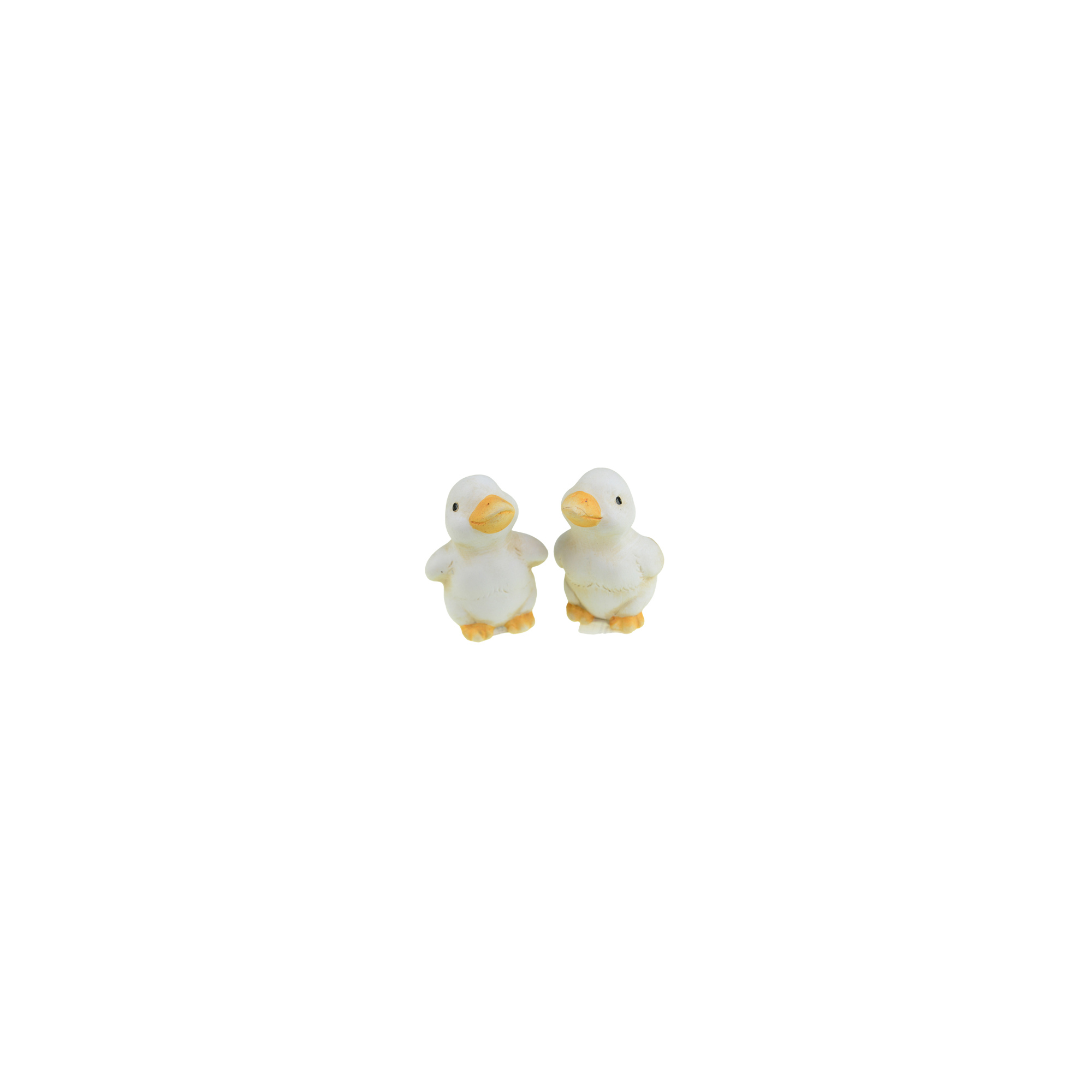 Figura kacsa kerámia 6*5*7cm 2féle fehér