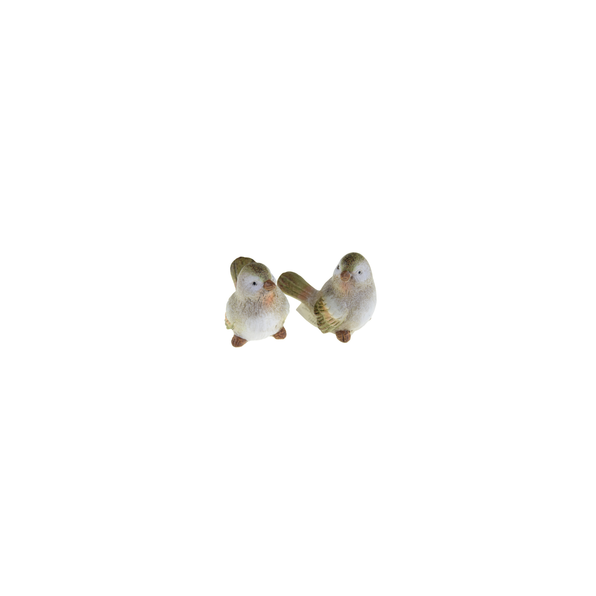 Figura madár magnézia 8*4.7*6.5cm 2féle barna