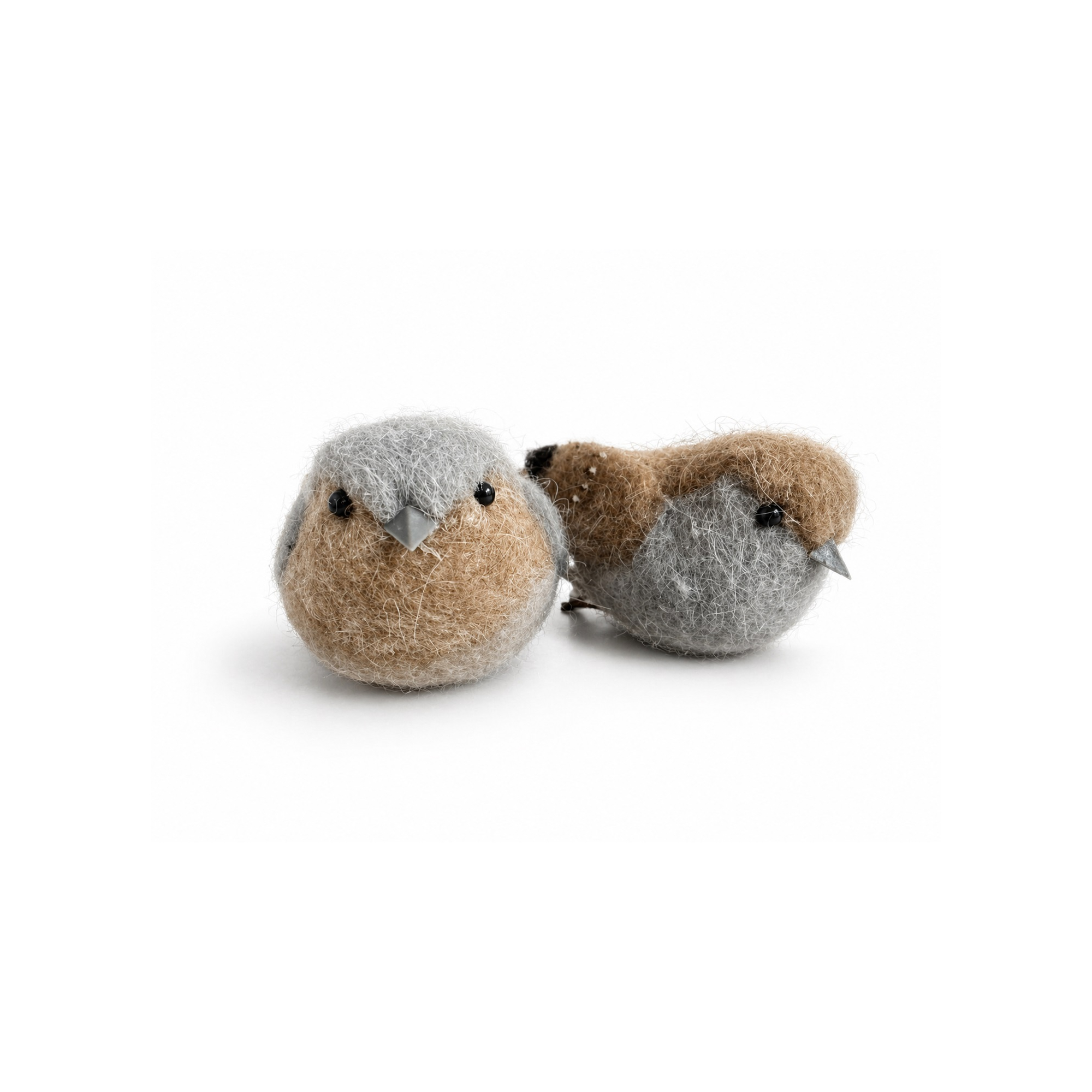 Figura madár textil 8cm többféle