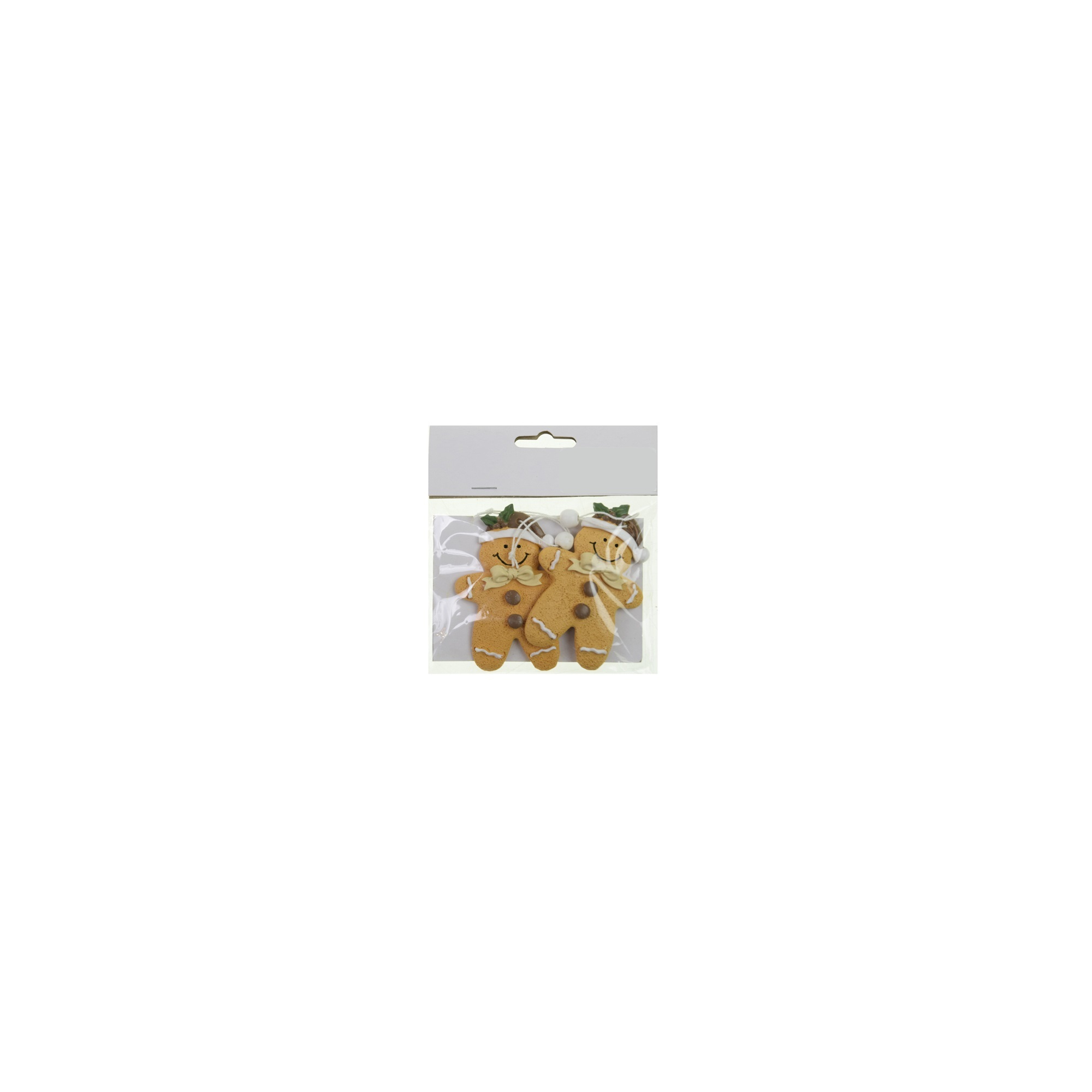 Figura mézeskalács fiú poly 8,5cm s/2 barna