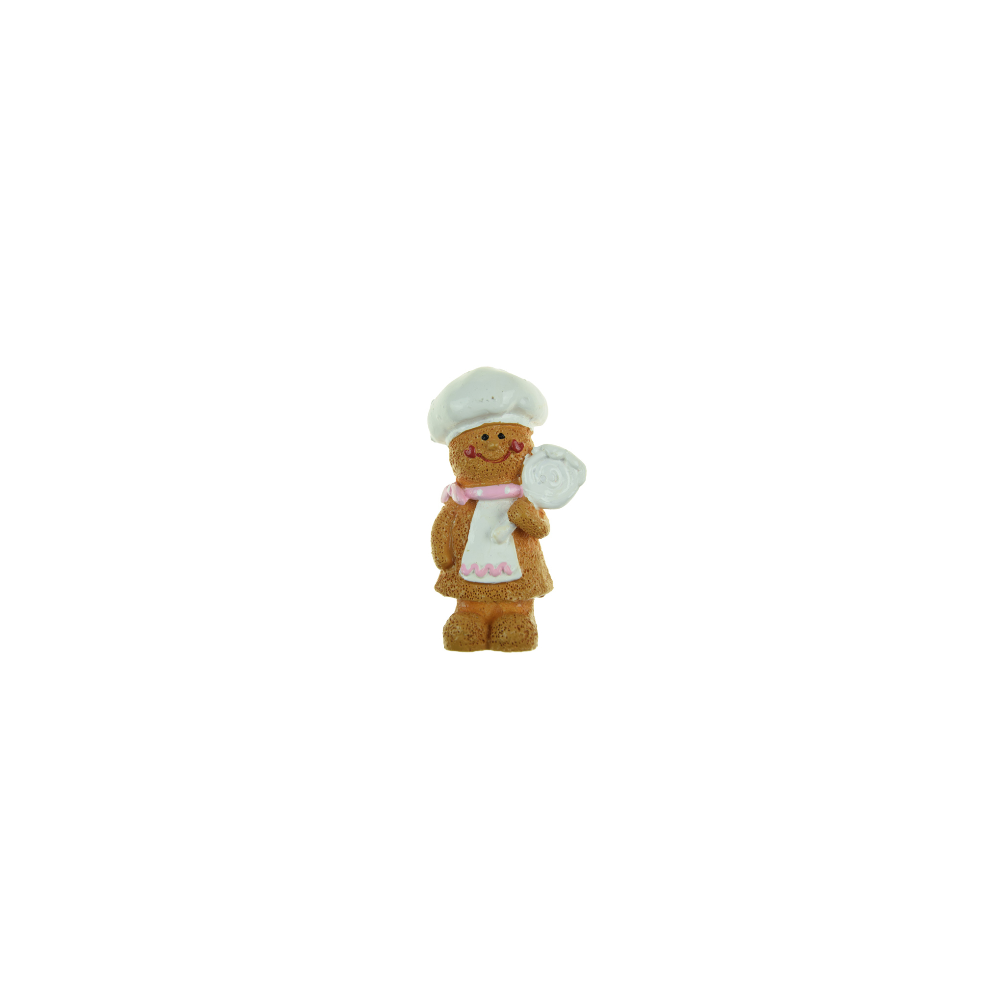 Figura mézi poly 8,1cm barna