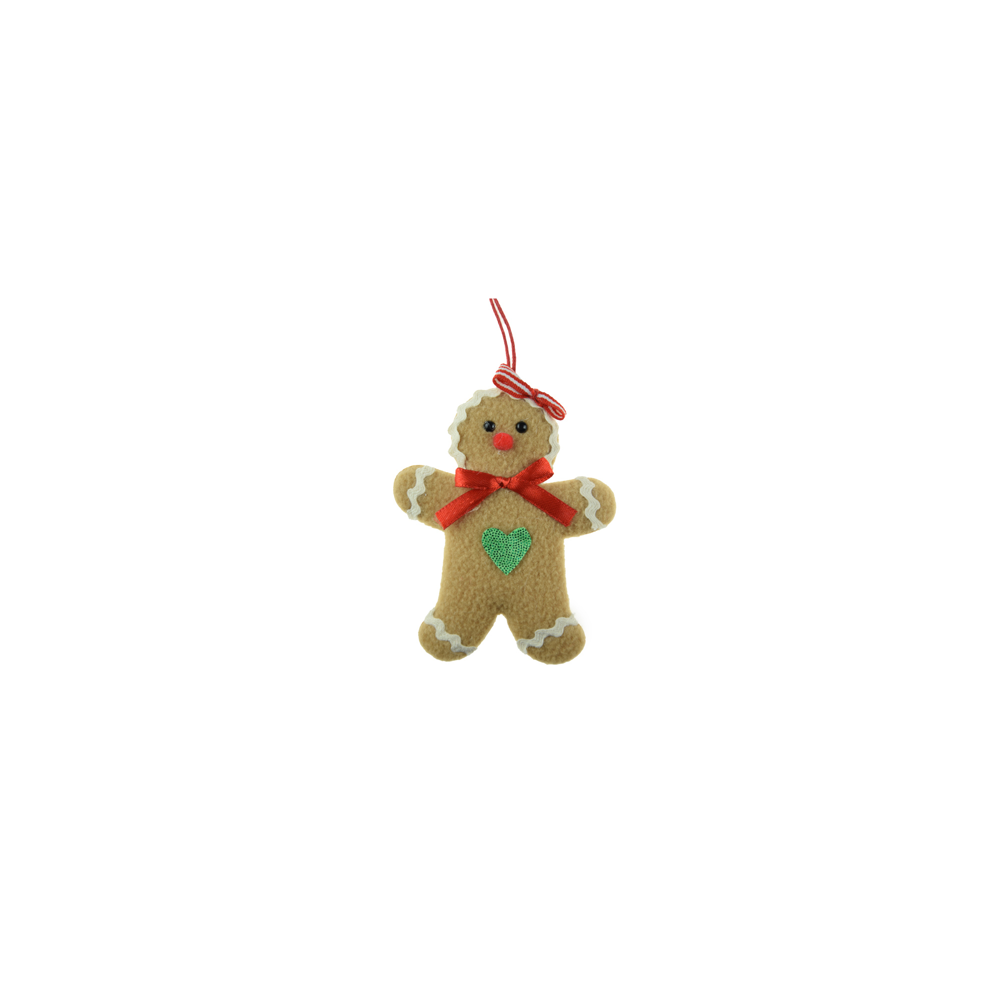 Figura mézi textil 10cm barna