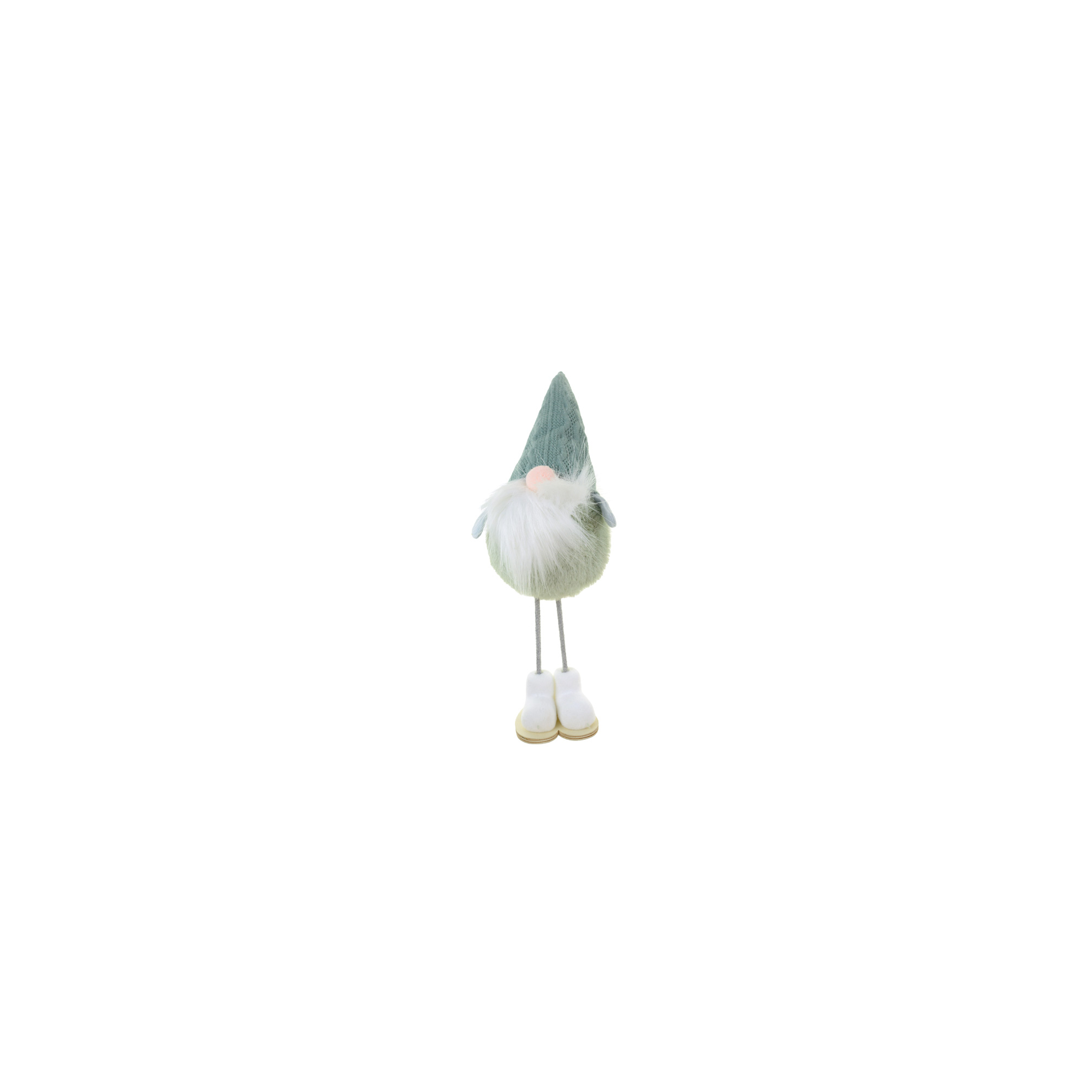 Figura orrmanó 36 cm álló zöld