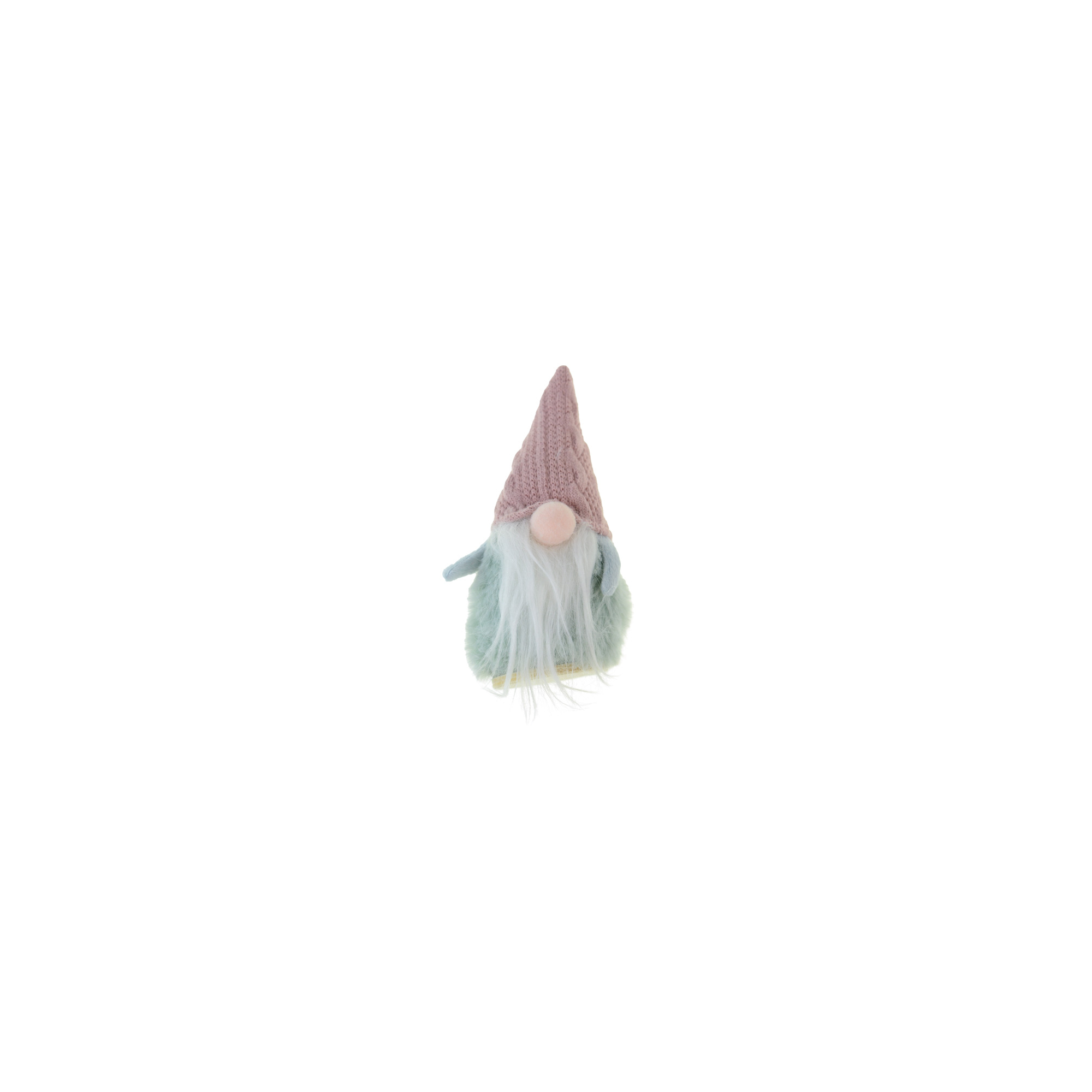 Figura orrmanó plüss 13 cm rózsaszín