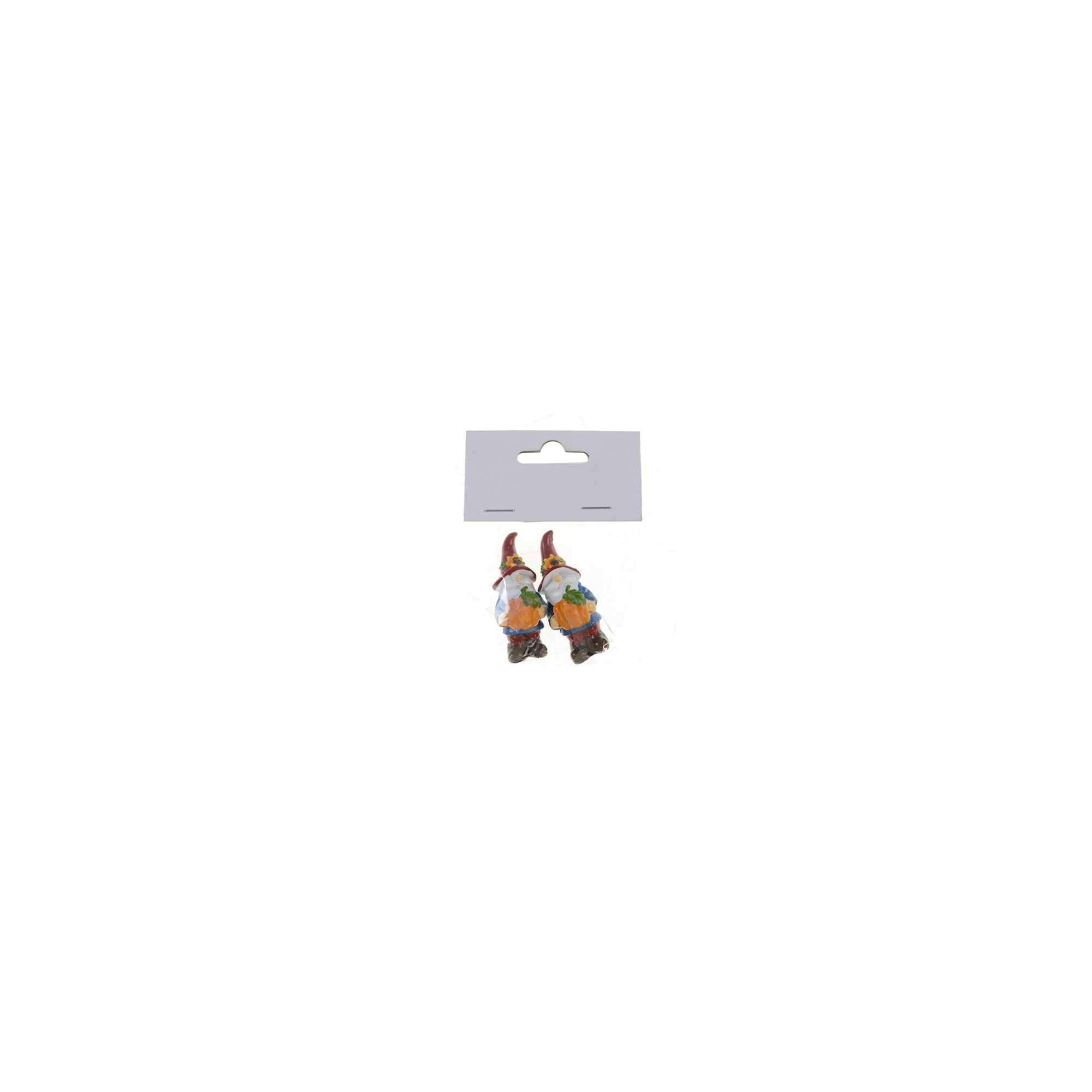 Figura orrmanó poly 2,2*2,1*5,4 cm s/2 színes