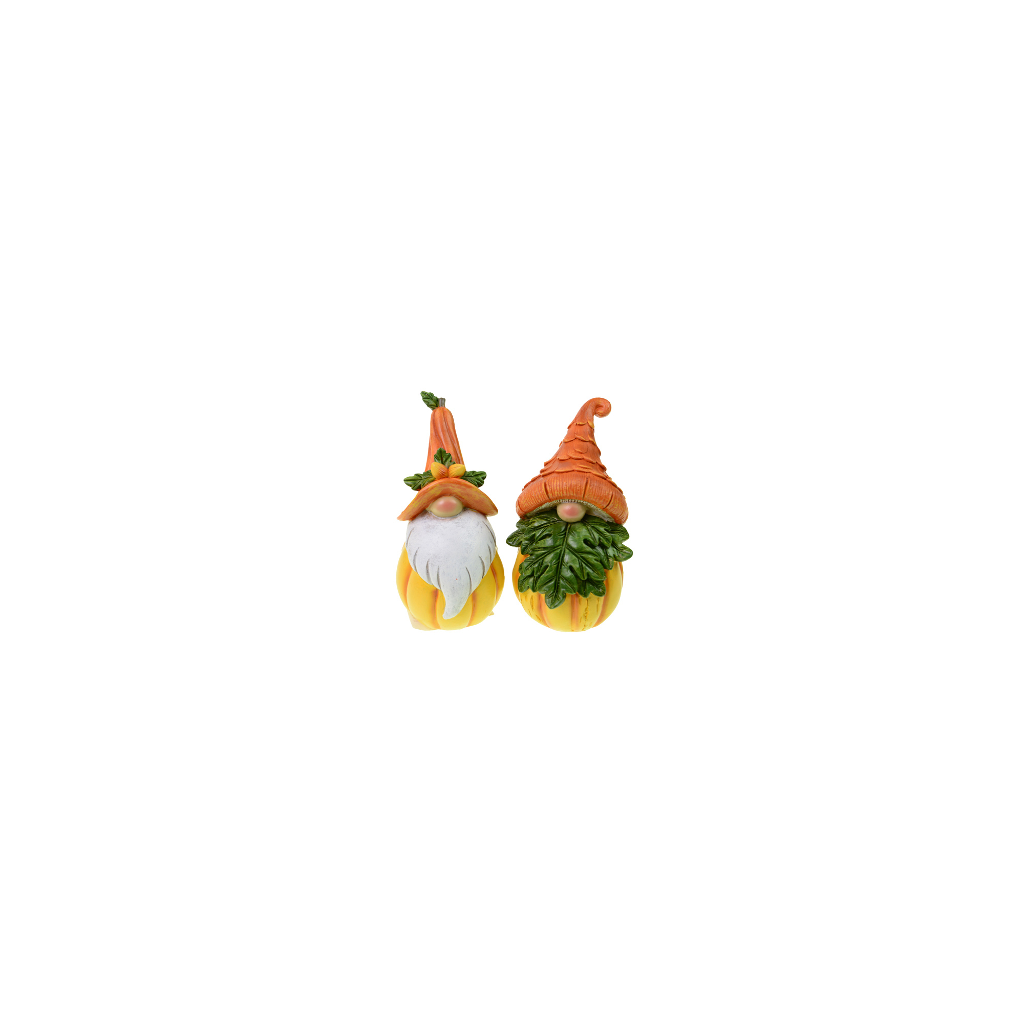 Figura orrmanó poly 6.5*6.5*11.5cm 2féle narancs