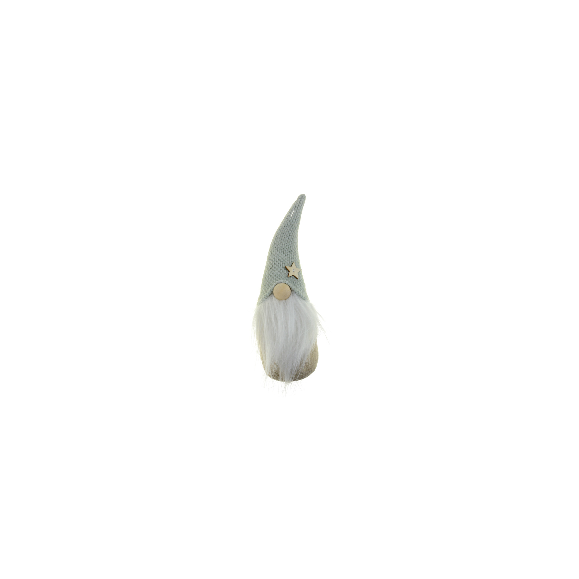 Figura orrmanó texti sapkás 19cm csillaggal menta