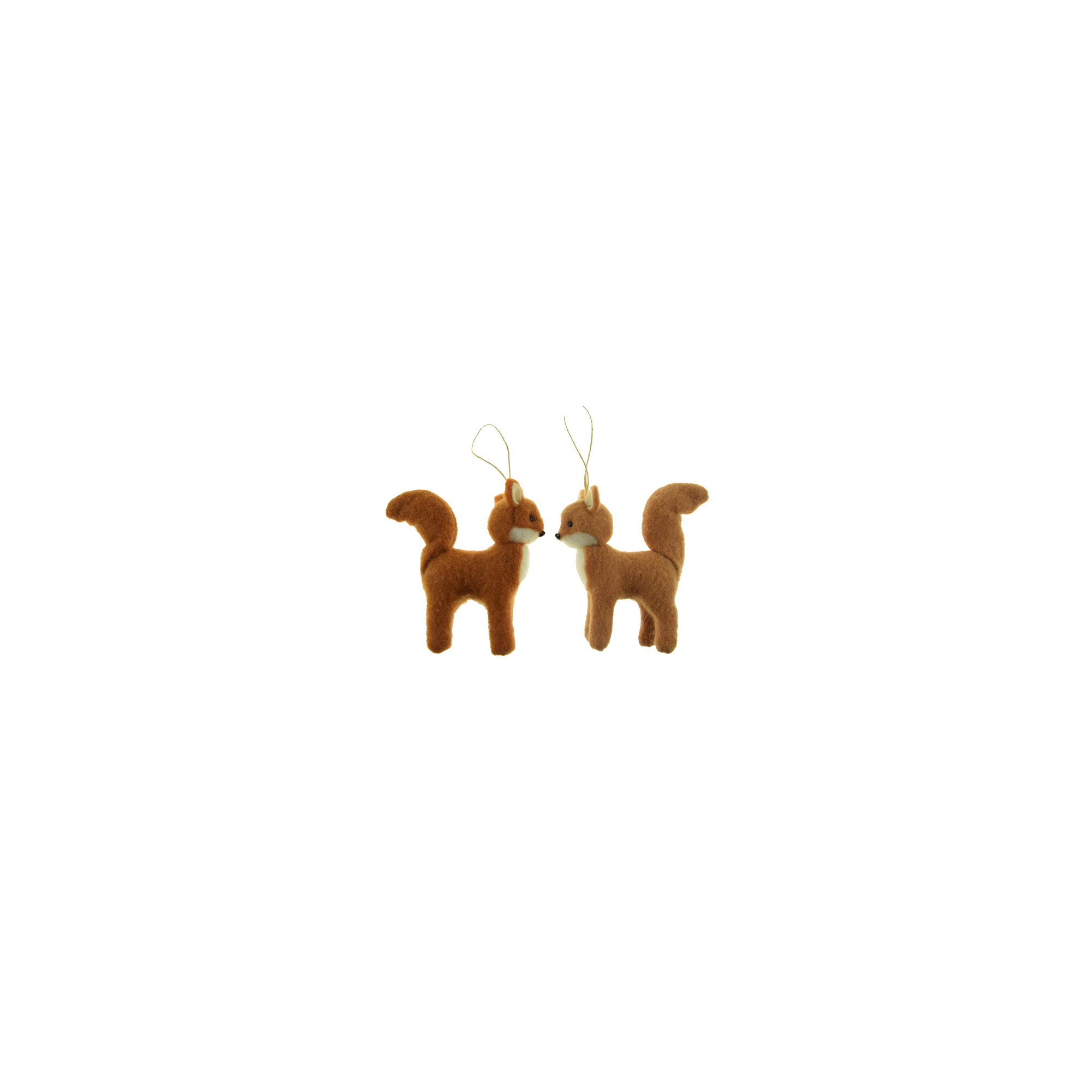 Figura róka textil 15cm többféle