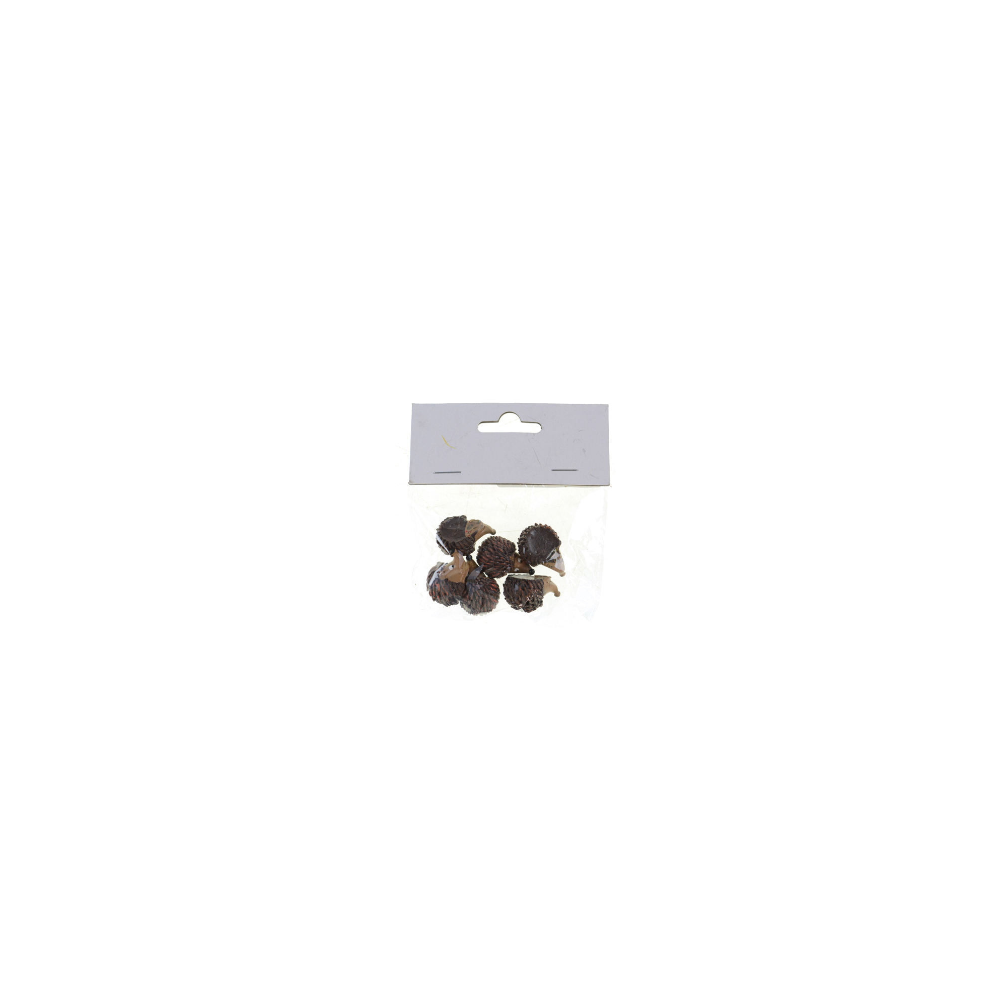 Figura sün poly 2,7*1,9*1,6cm s/6 barna
