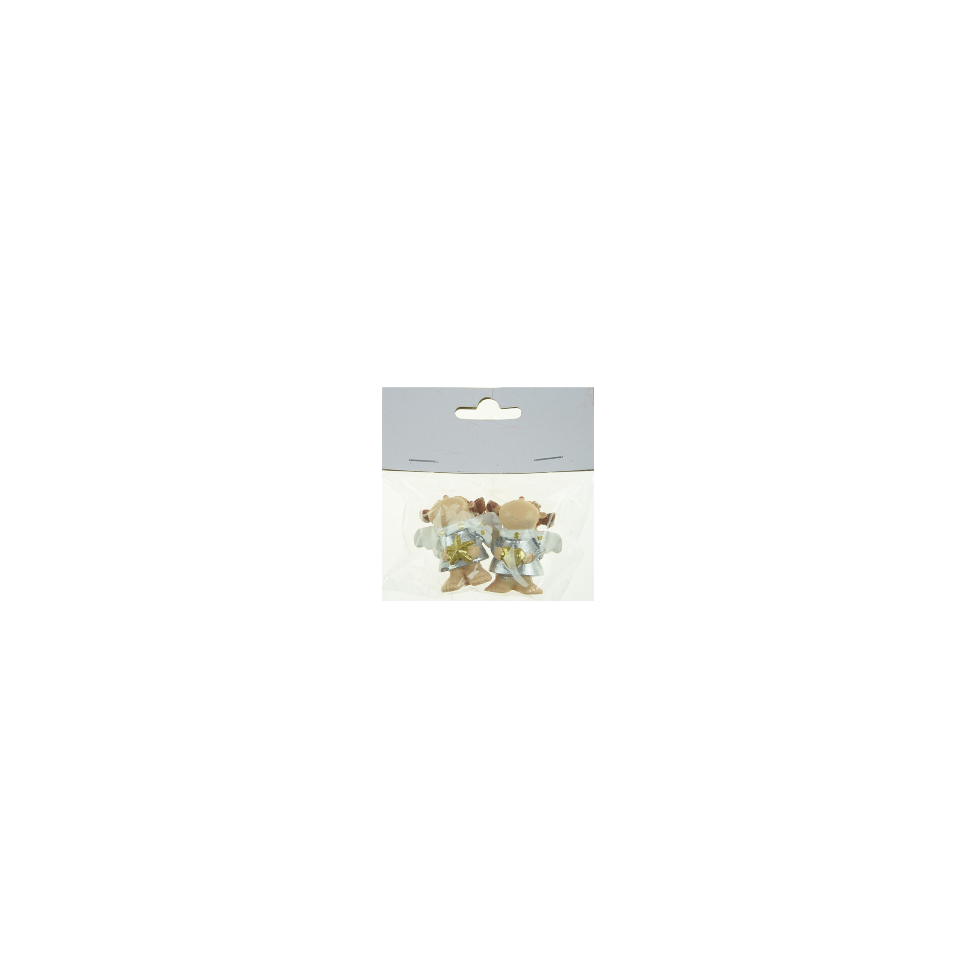 Figura lány poly 4cm s/2 ezüst
