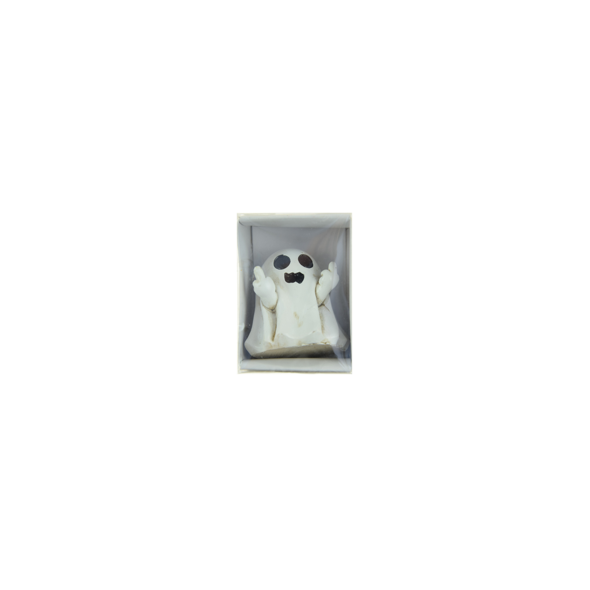 Figura szellem poly 5,5cm fehér