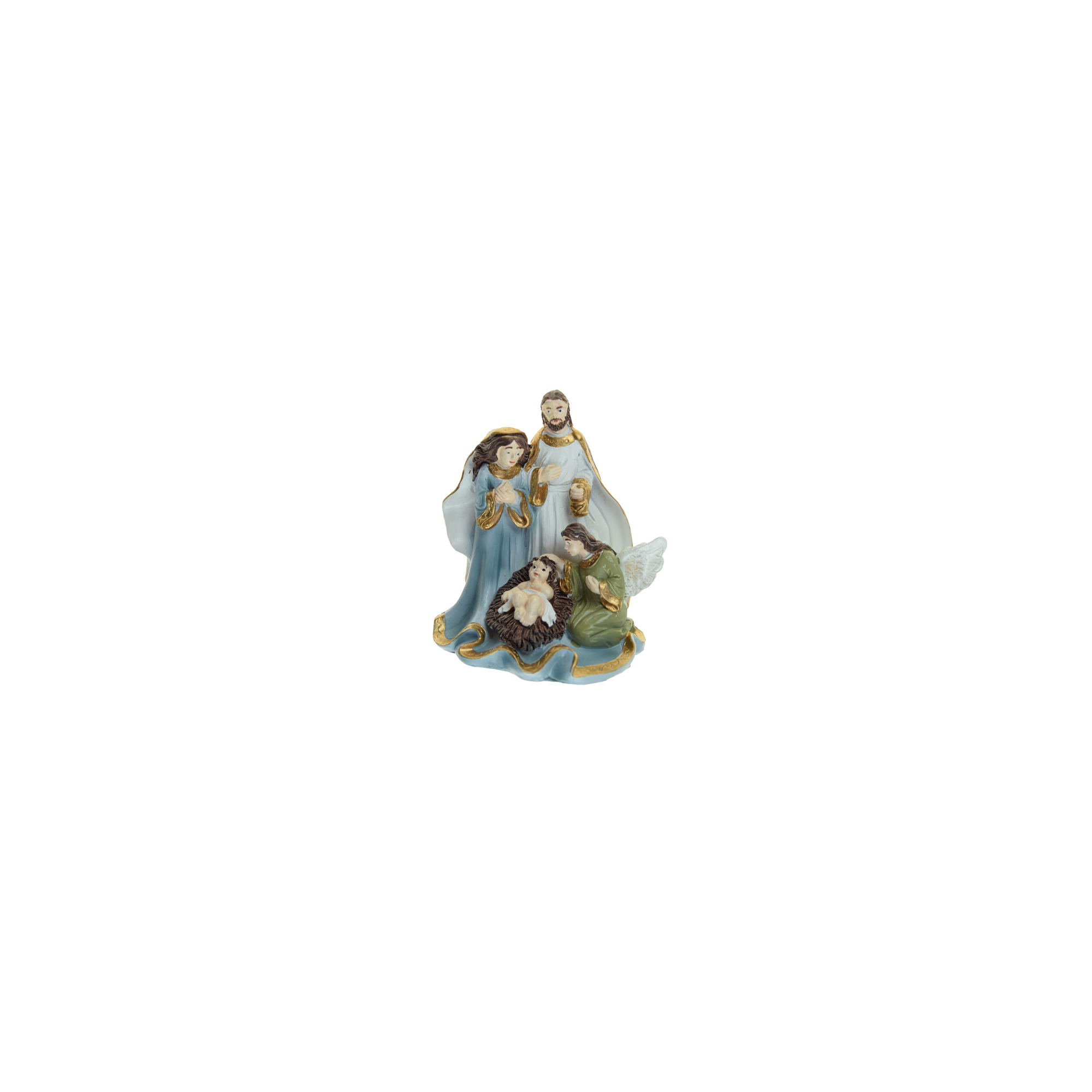 Figura szent család poly 10,1cm színes