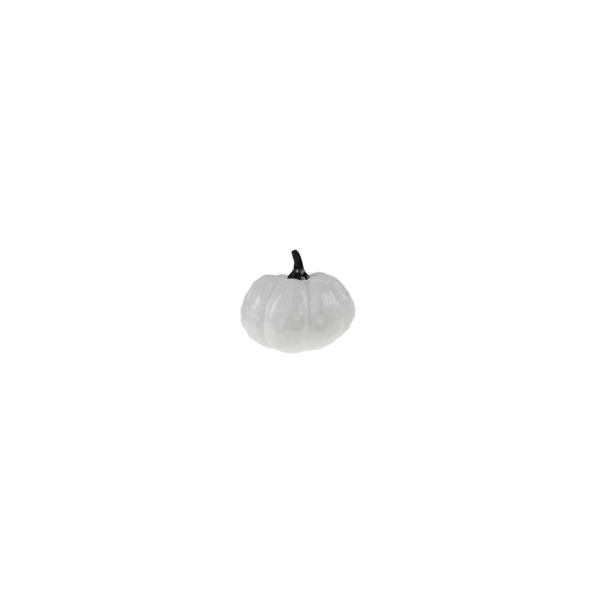 Figura tök poly 15,2*15,2*13 cm fehér