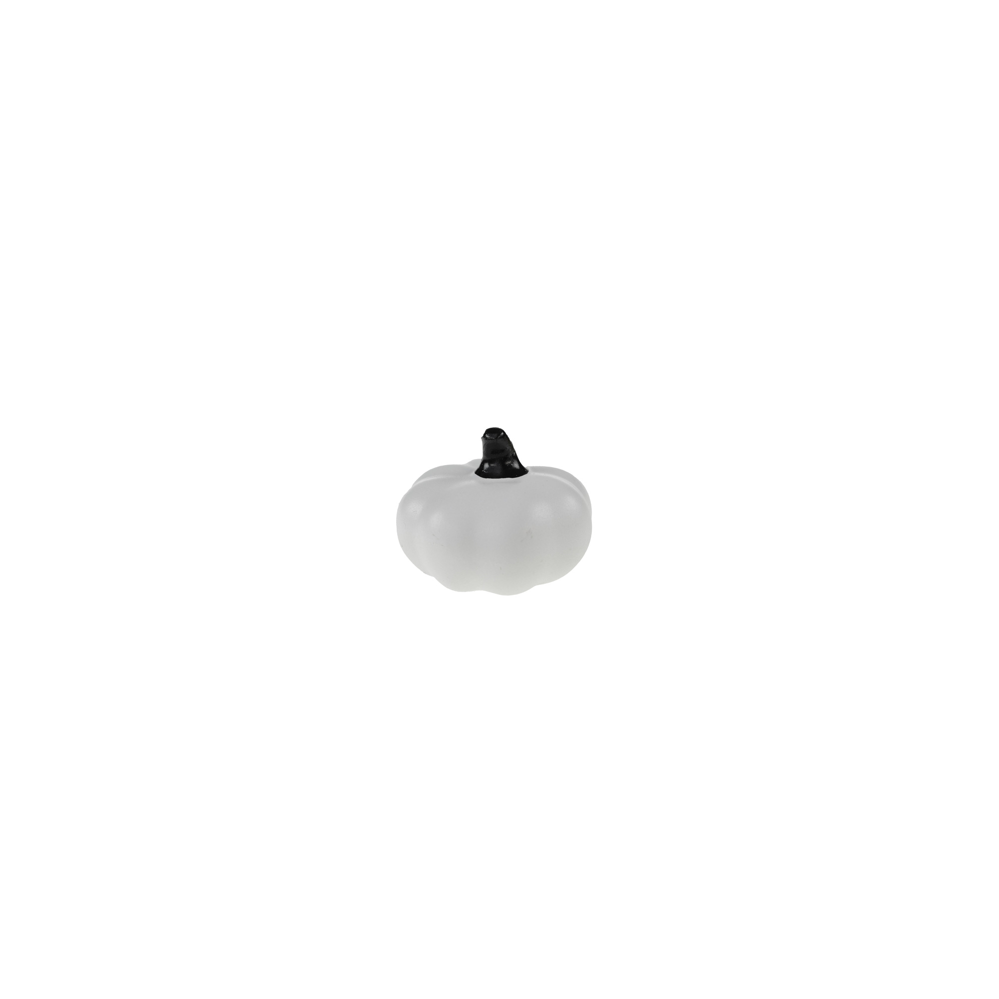 Figura tök poly 7,9*7,7*6 cm fehér
