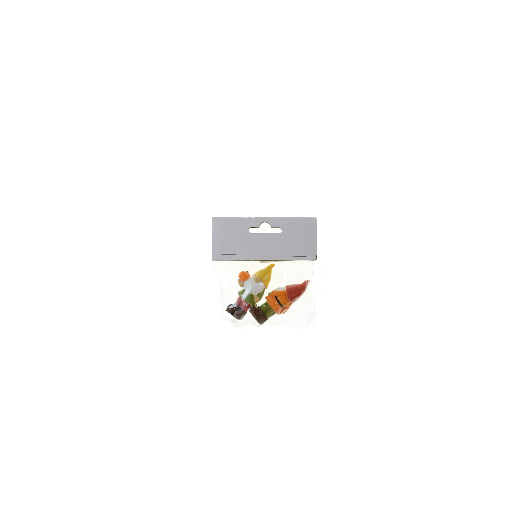 Figura törpe poly sapkás 3*2*5,9cm s/2 színes