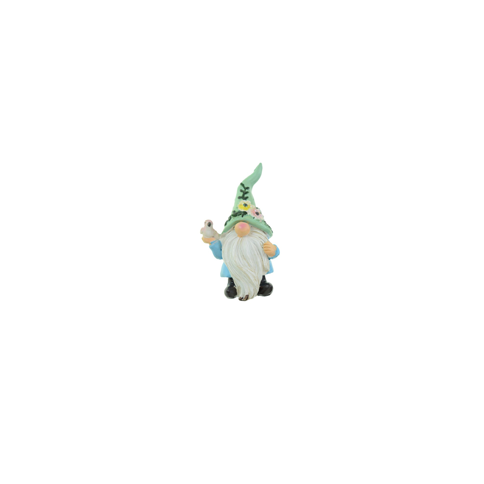 Figura törpe poly 5*4*9cm halványkék