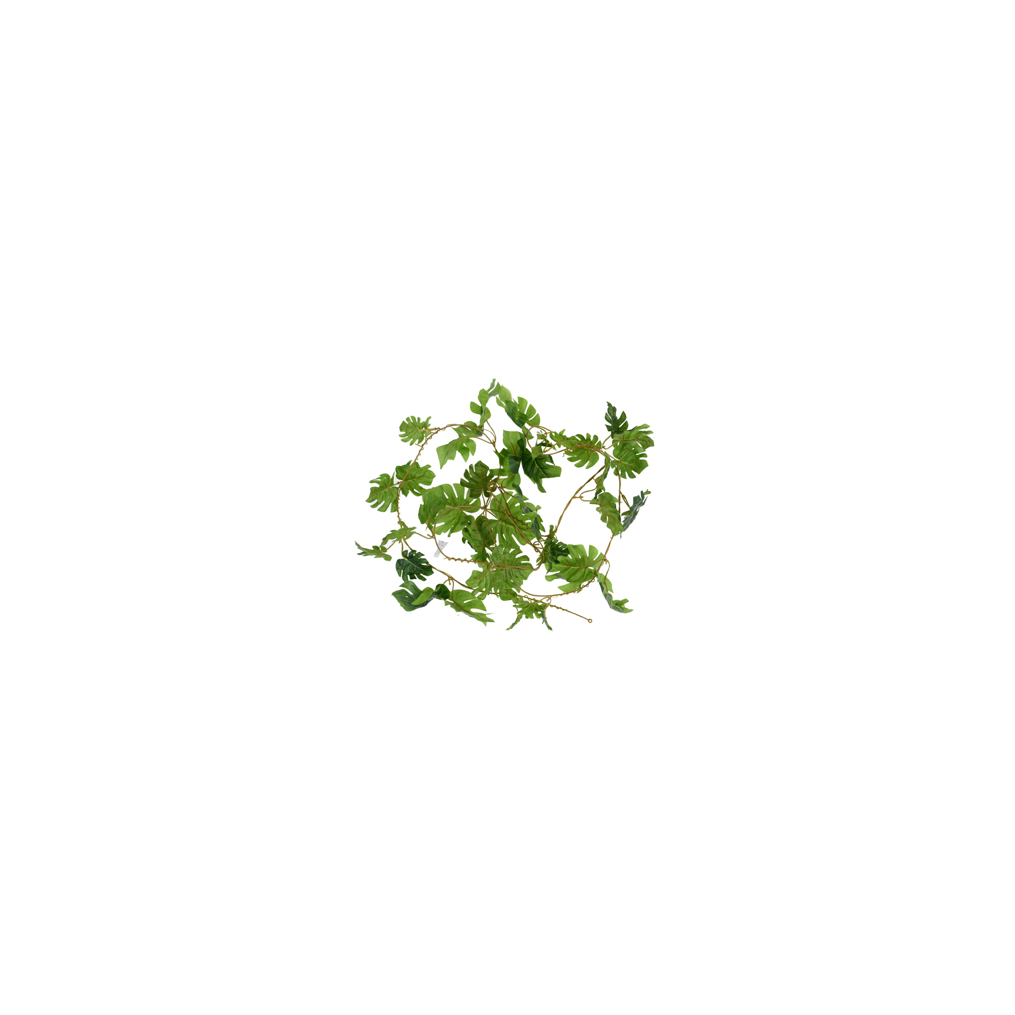 Selyemvirág monstera girland 280CM zöld