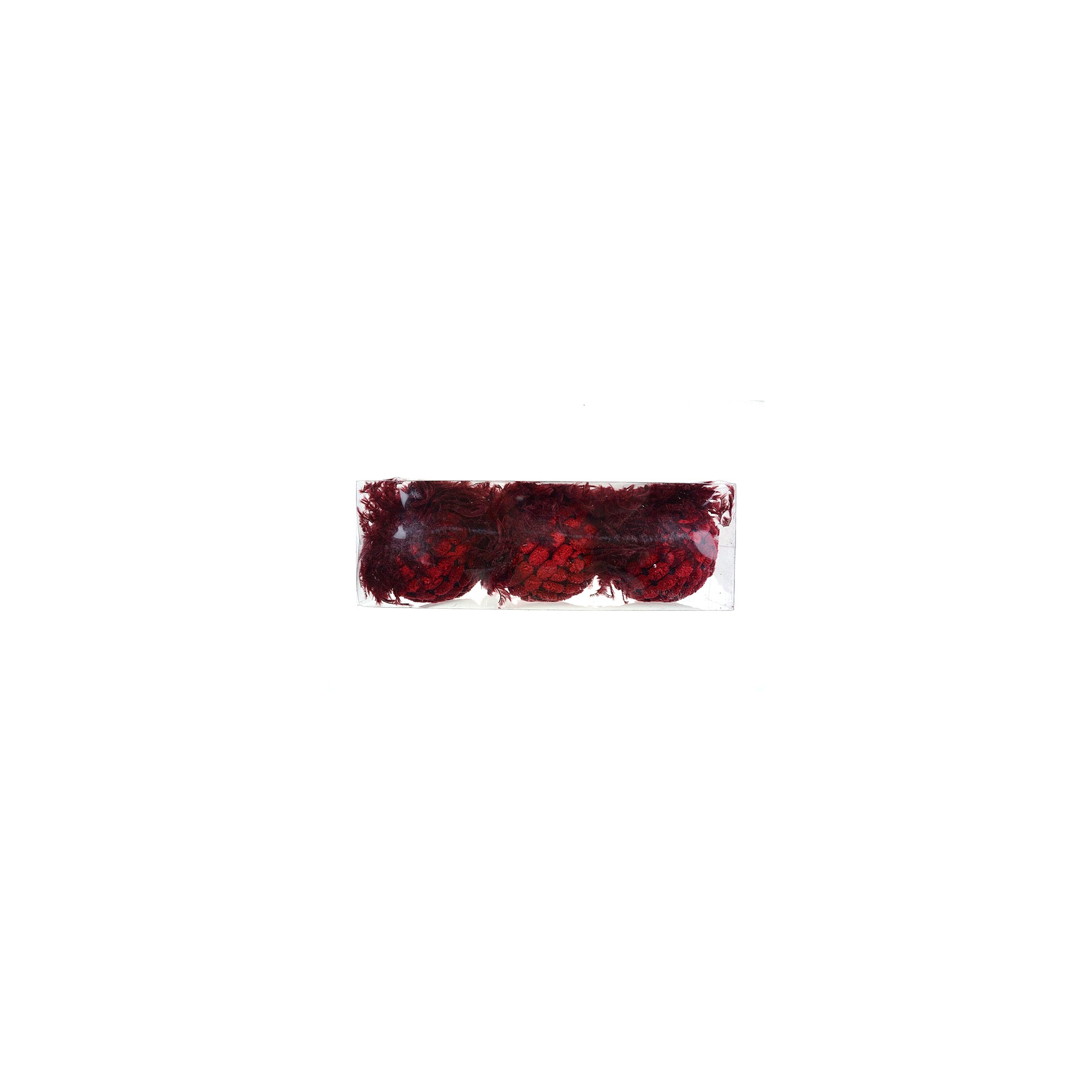 Gömb hab D8 S/3 burgundy burgundy