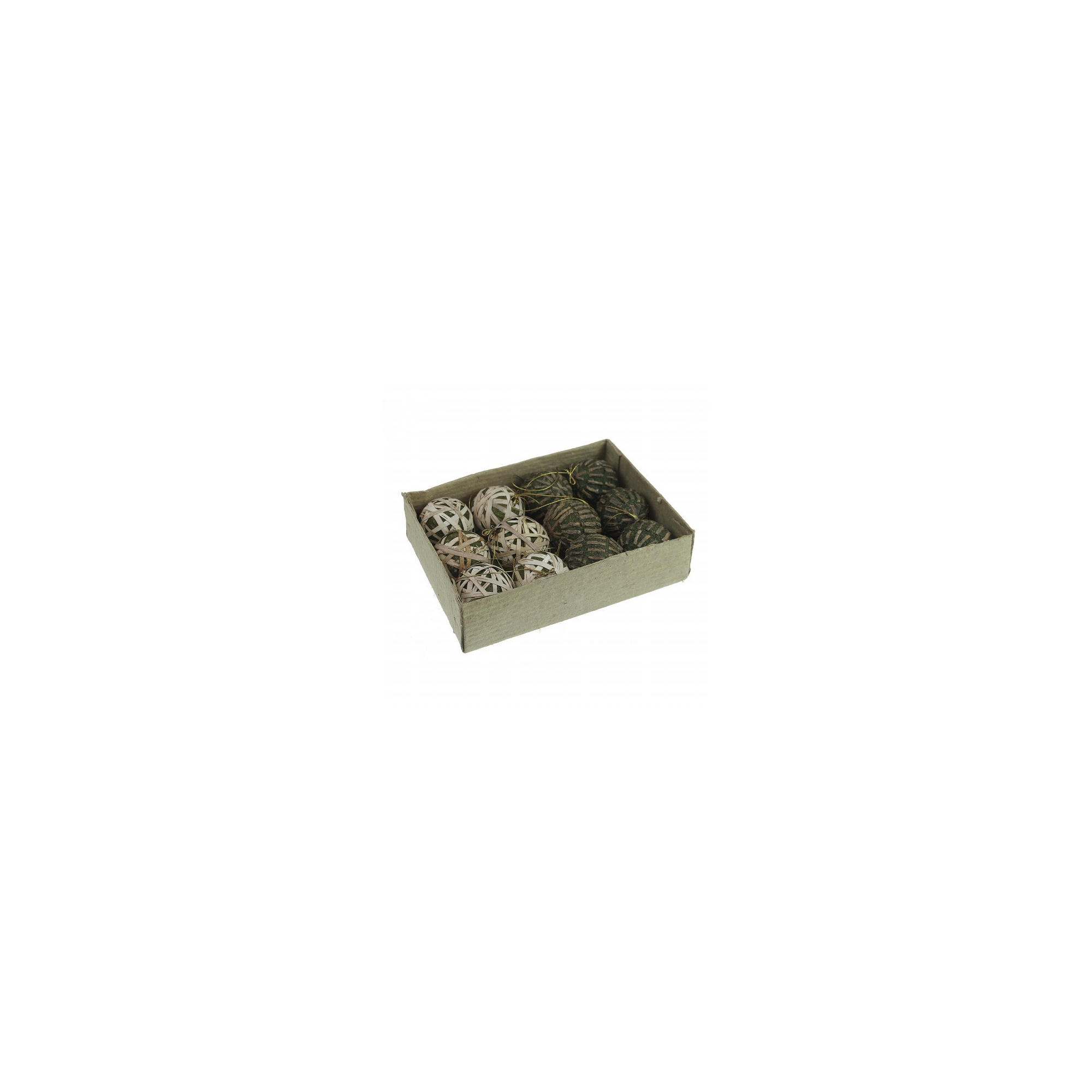 Gömb moha/háncs D5cm s/12 2féle Zmrst