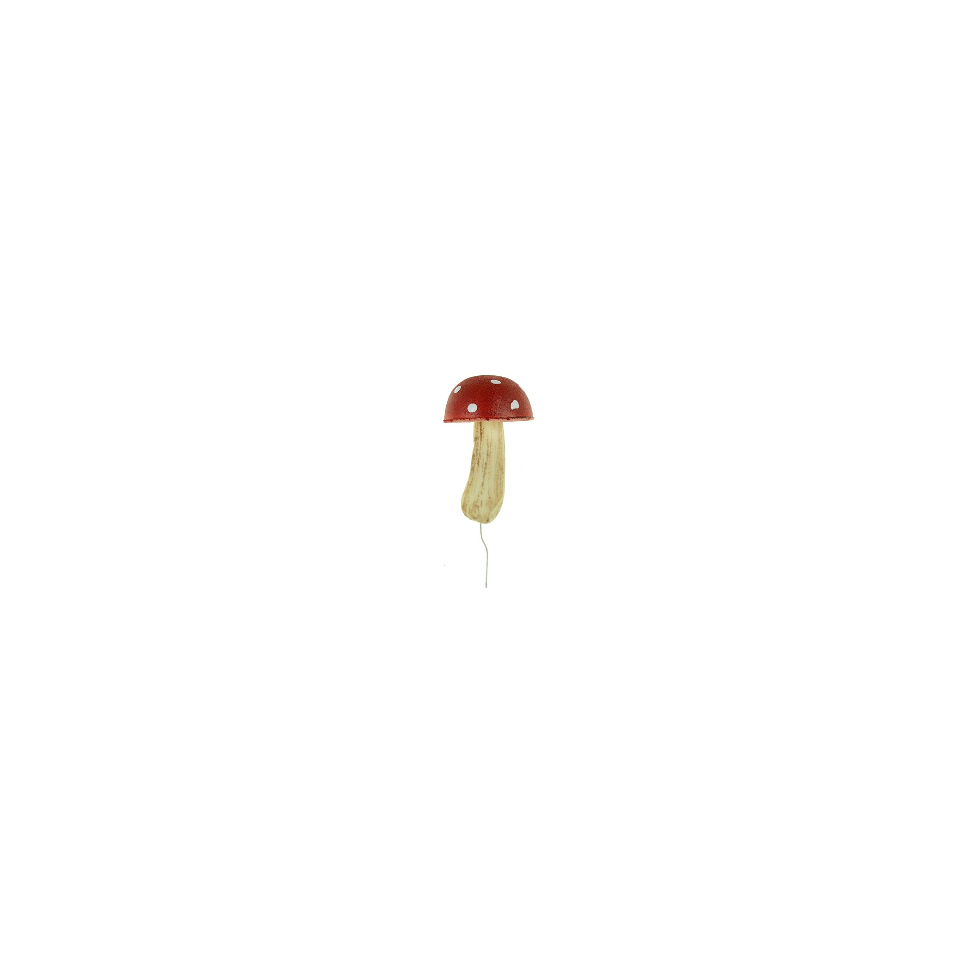 Gomba hab pikk 4cm piros