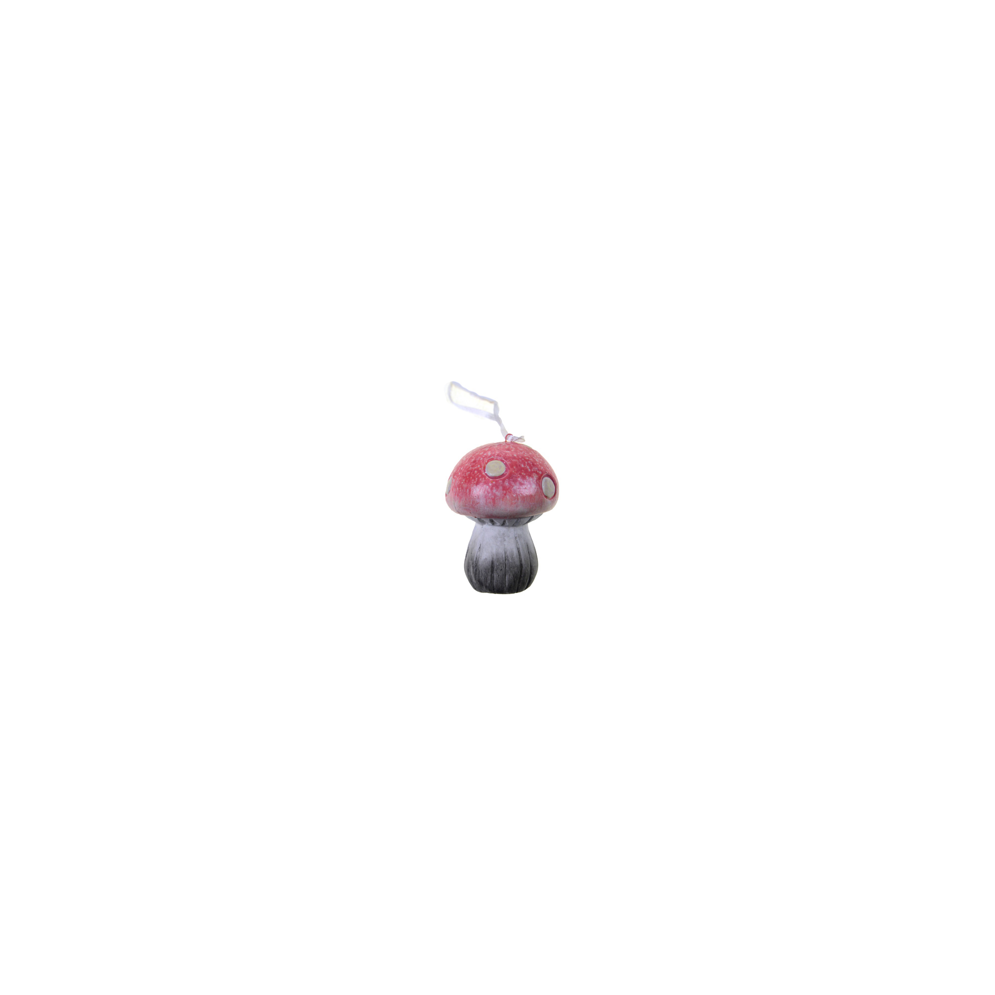Figura gomba kerámia akasztós 5.3*5*7cm rózsaszín