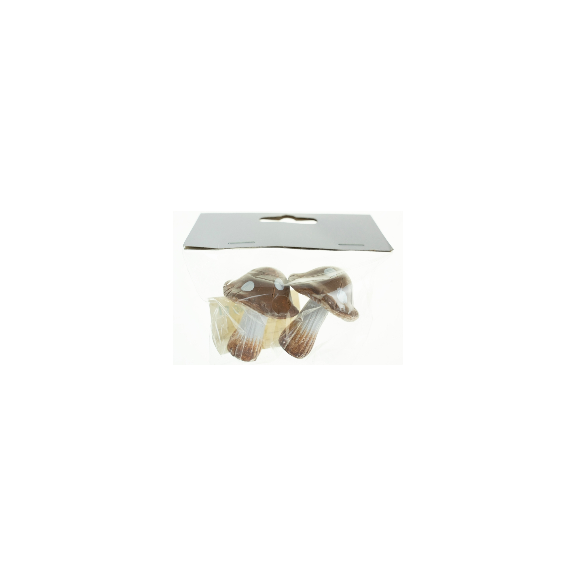 Gomba poly 4,5cm s/2 barna