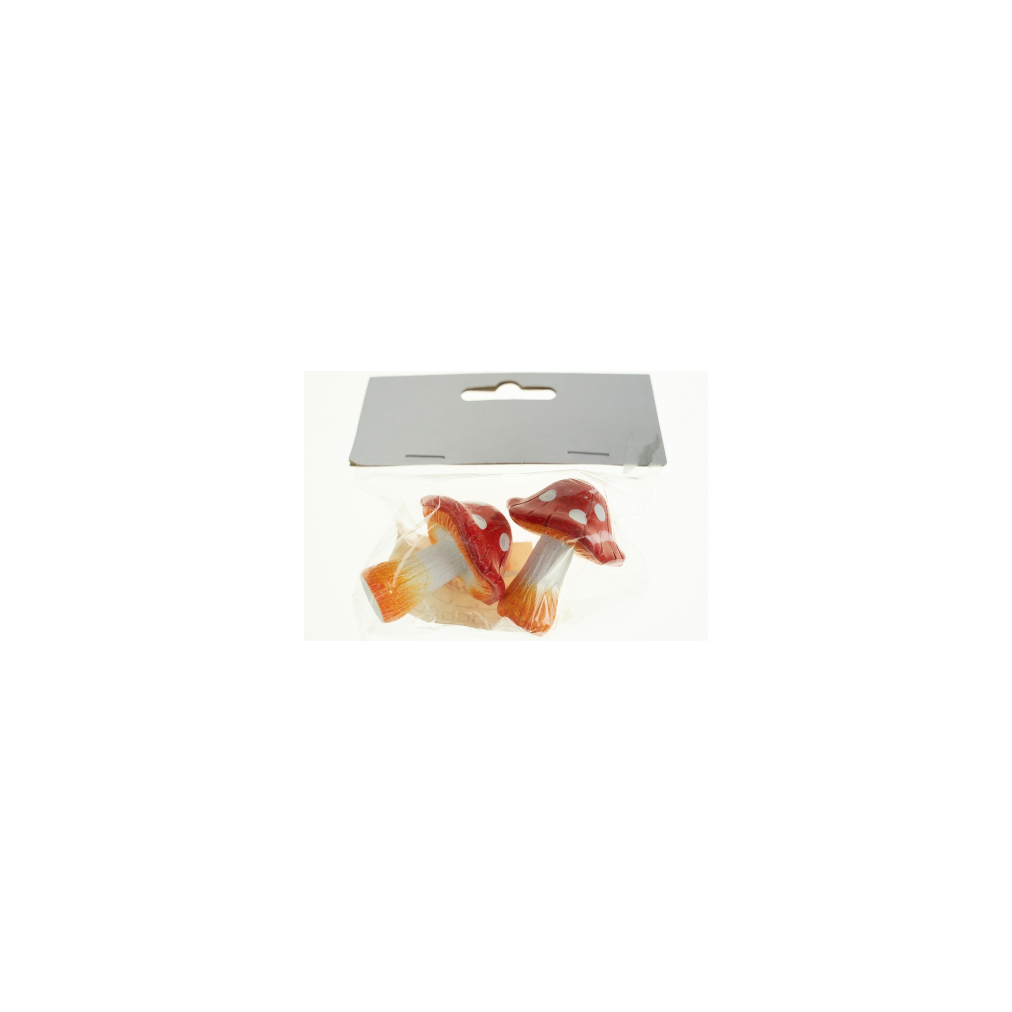 Gomba poly 4,5cm s/2 piros