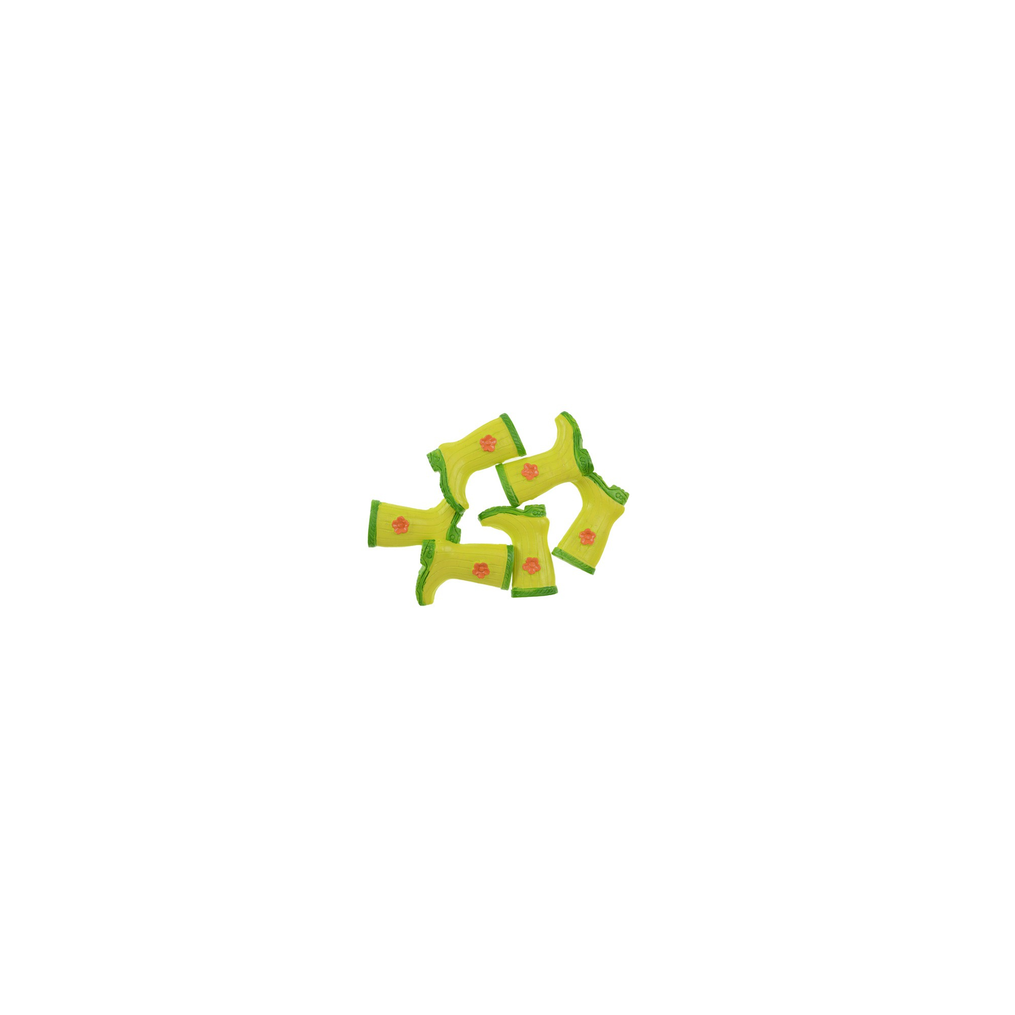 Gumicsizma poly 3,3cm s/6 sárga
