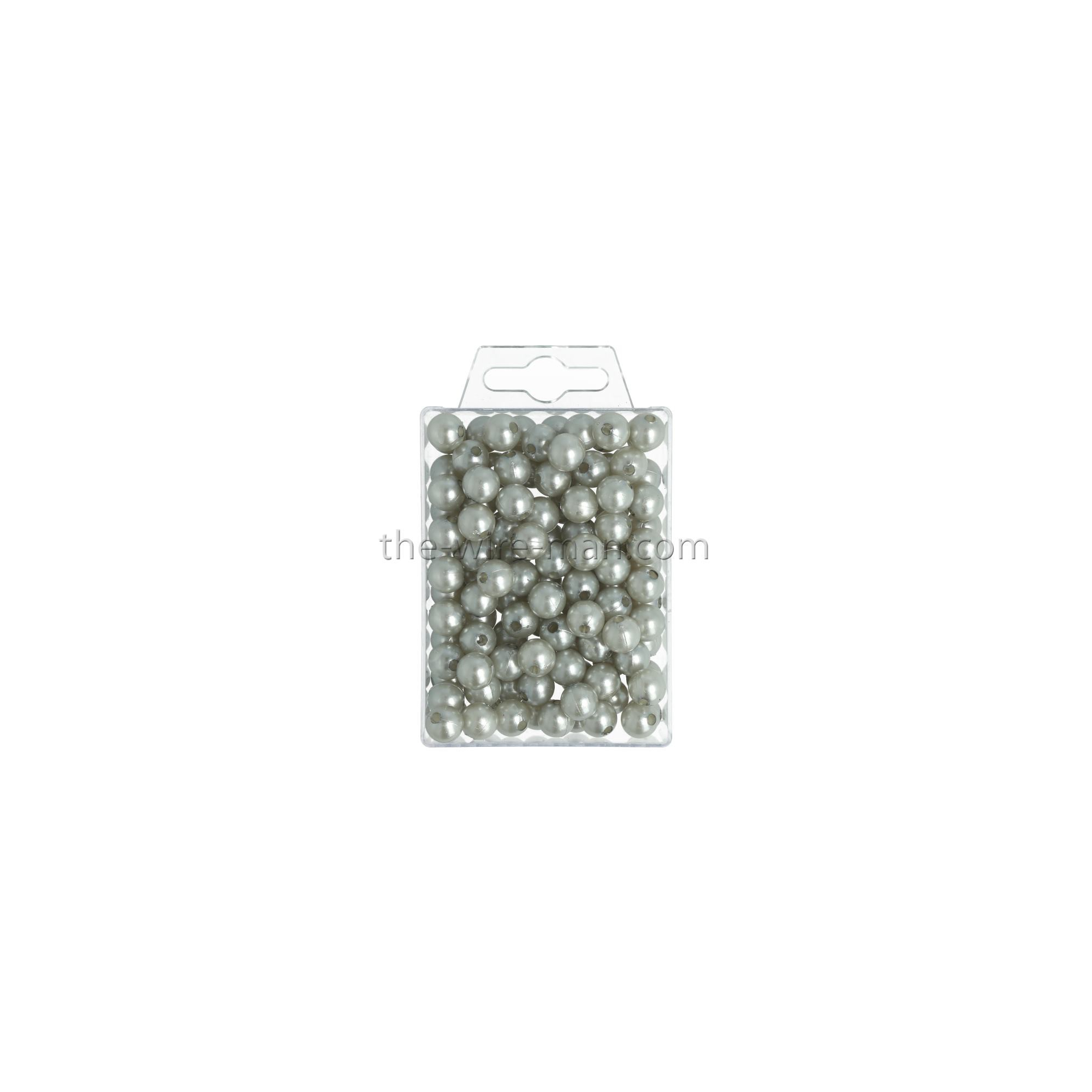 Gyöngy 10mm 115db ezüst
