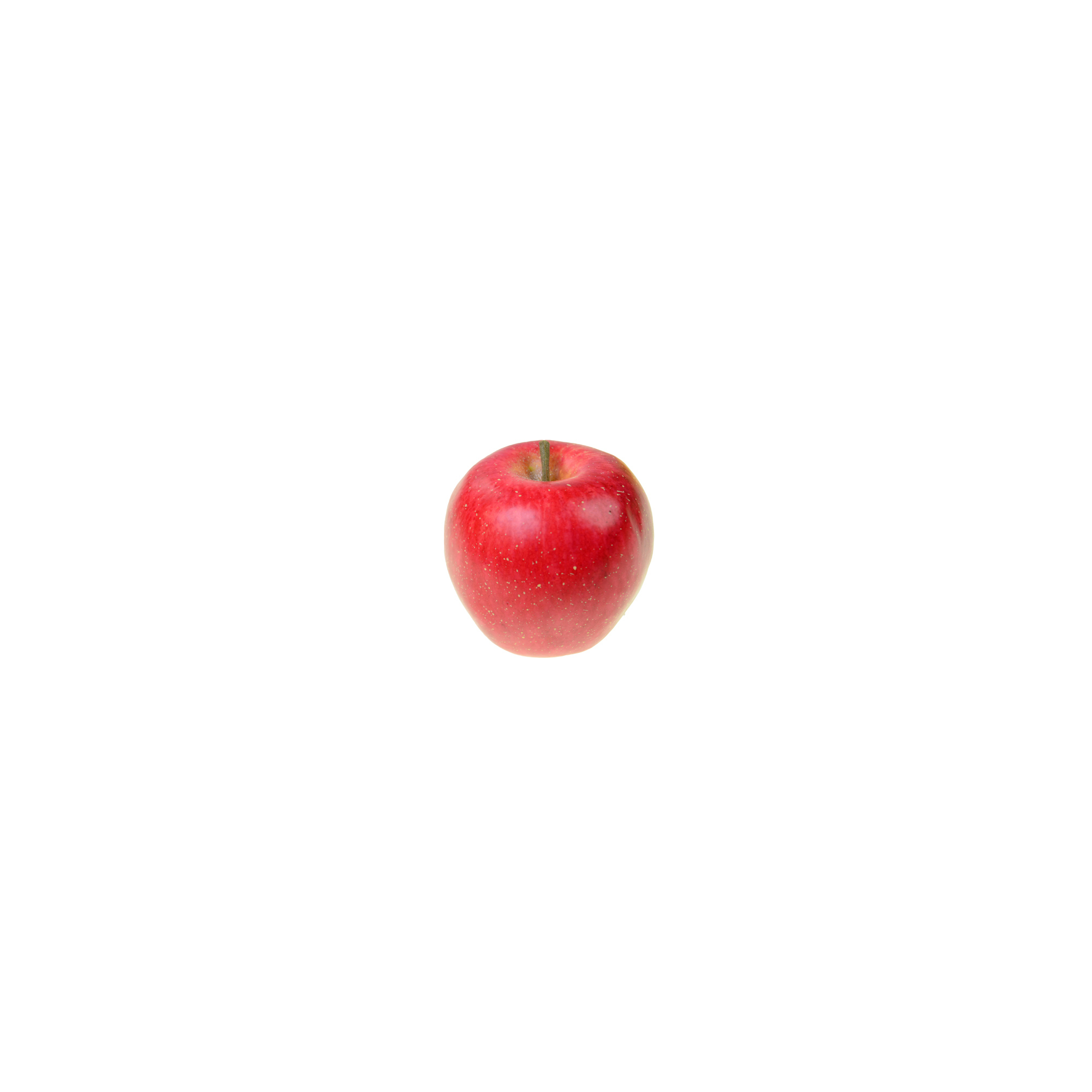Gyümölcs alma foam 8*8*8cm piros