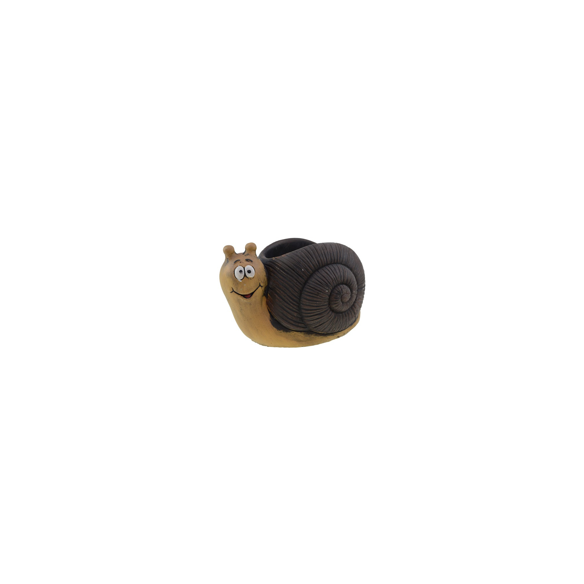 Kaspó kő csiga 18*11.7*11.6cm