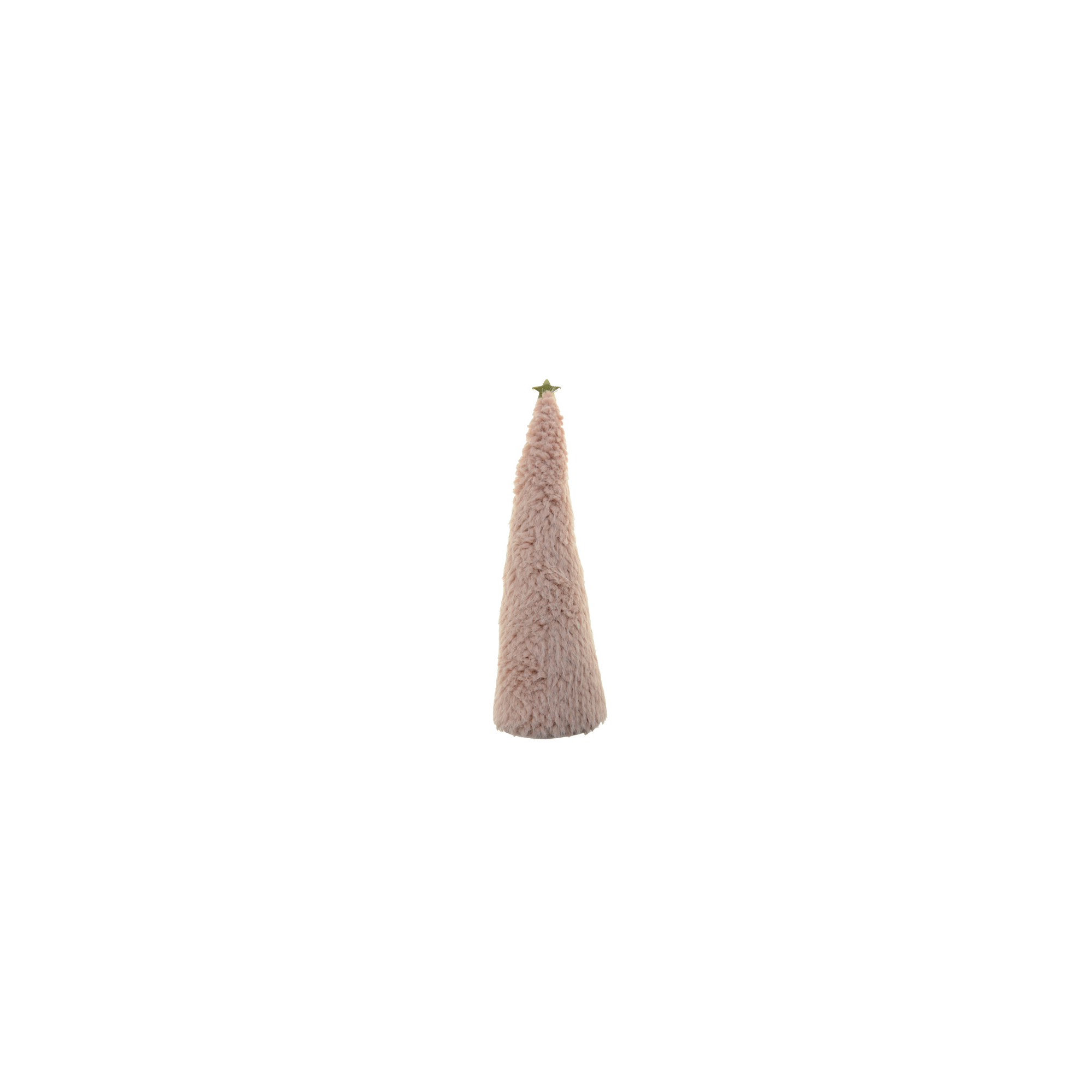 Karácsonyfa textil 25cm mályva