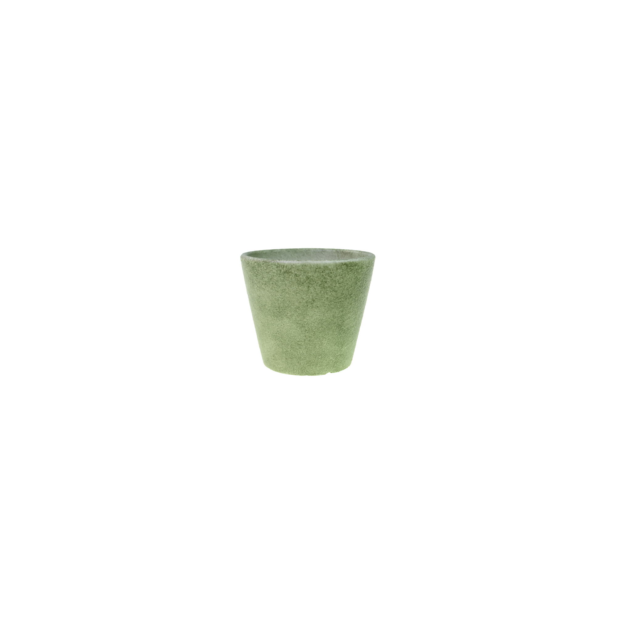 Kaspó kerámia 13,5*11,5cm zöld