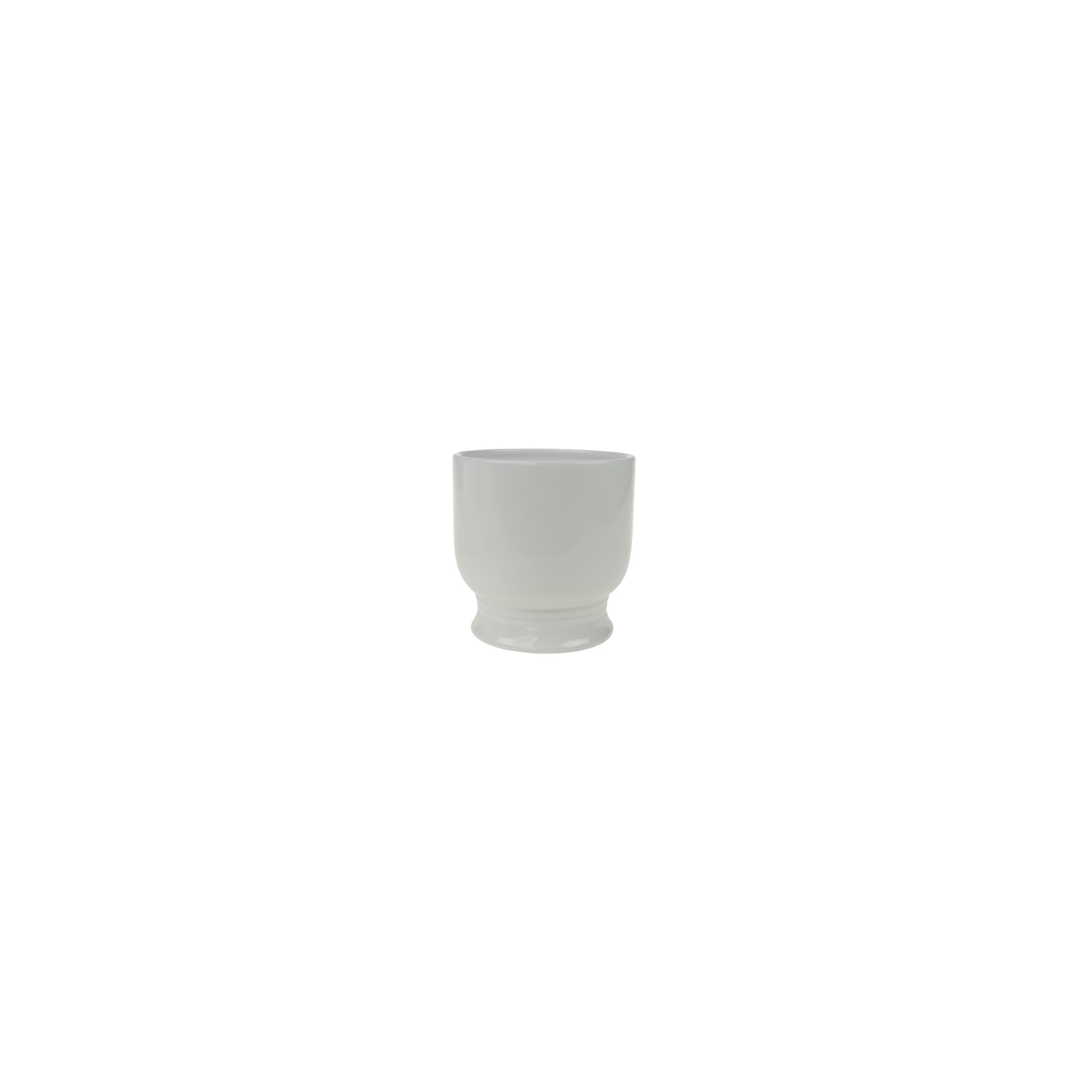 Kaspó kerámia D12,5 H13cm fehér