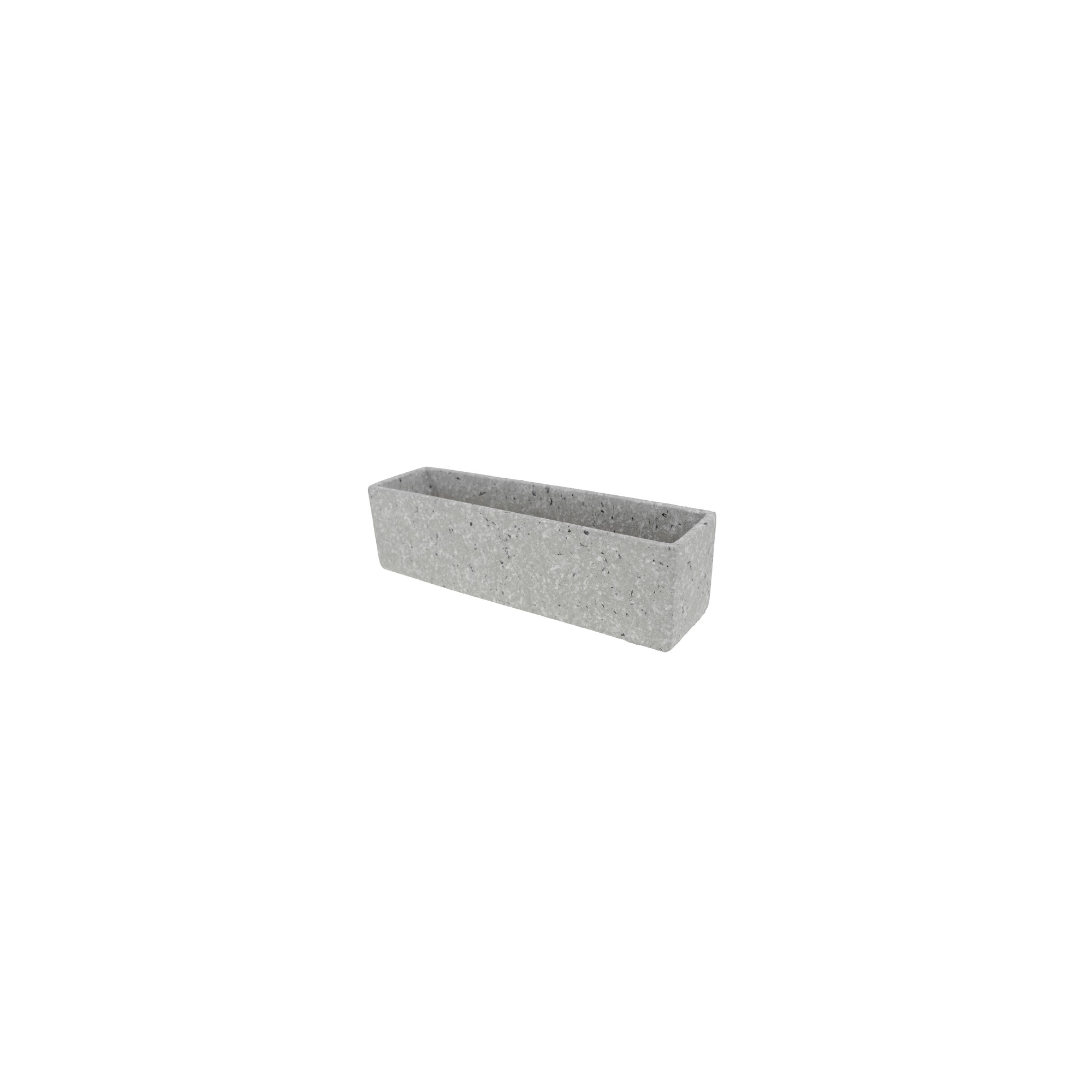 Kaspó kő 32*8,5*9cm natúr