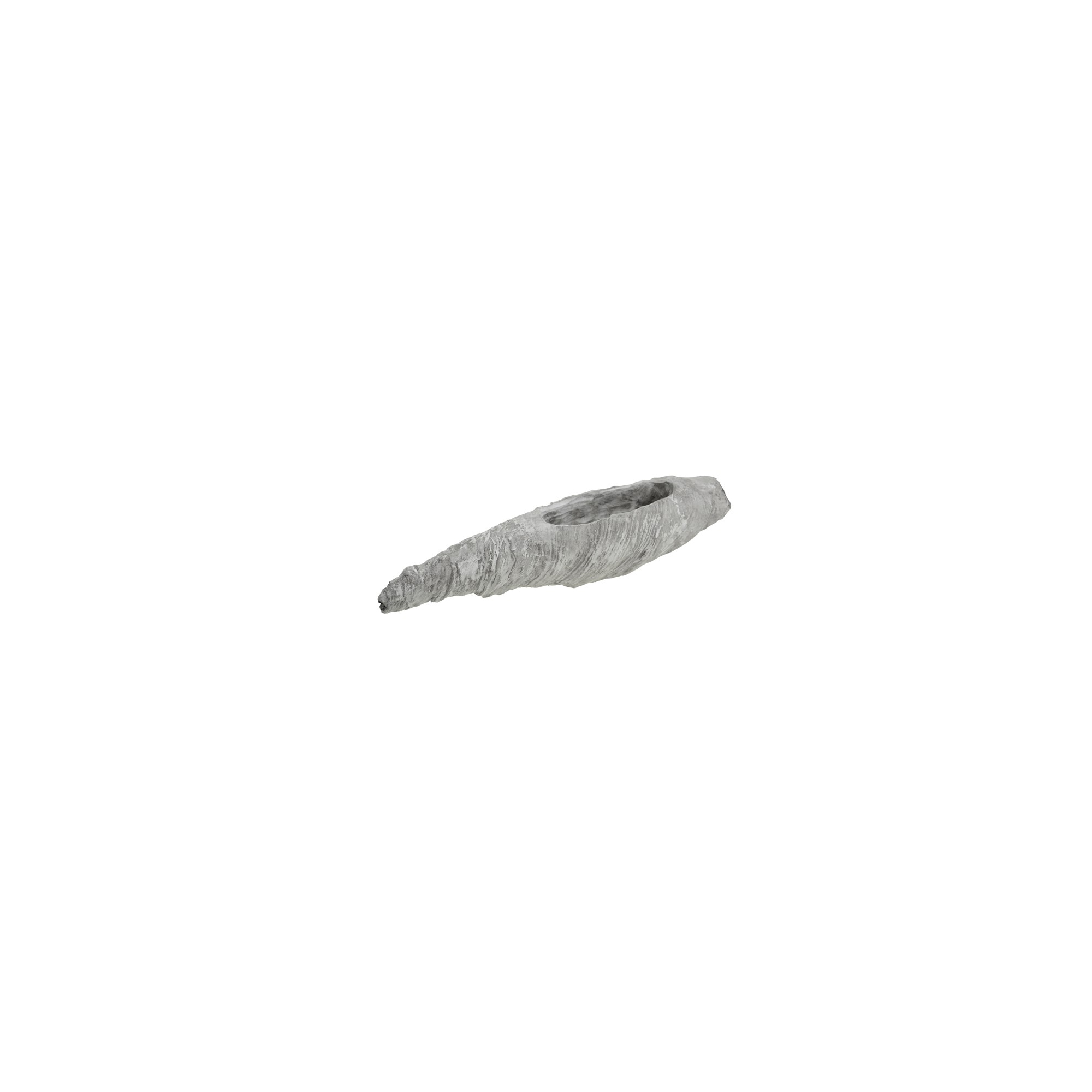 Kaspó kő 34,7*8,8*7,5cm farönk forma