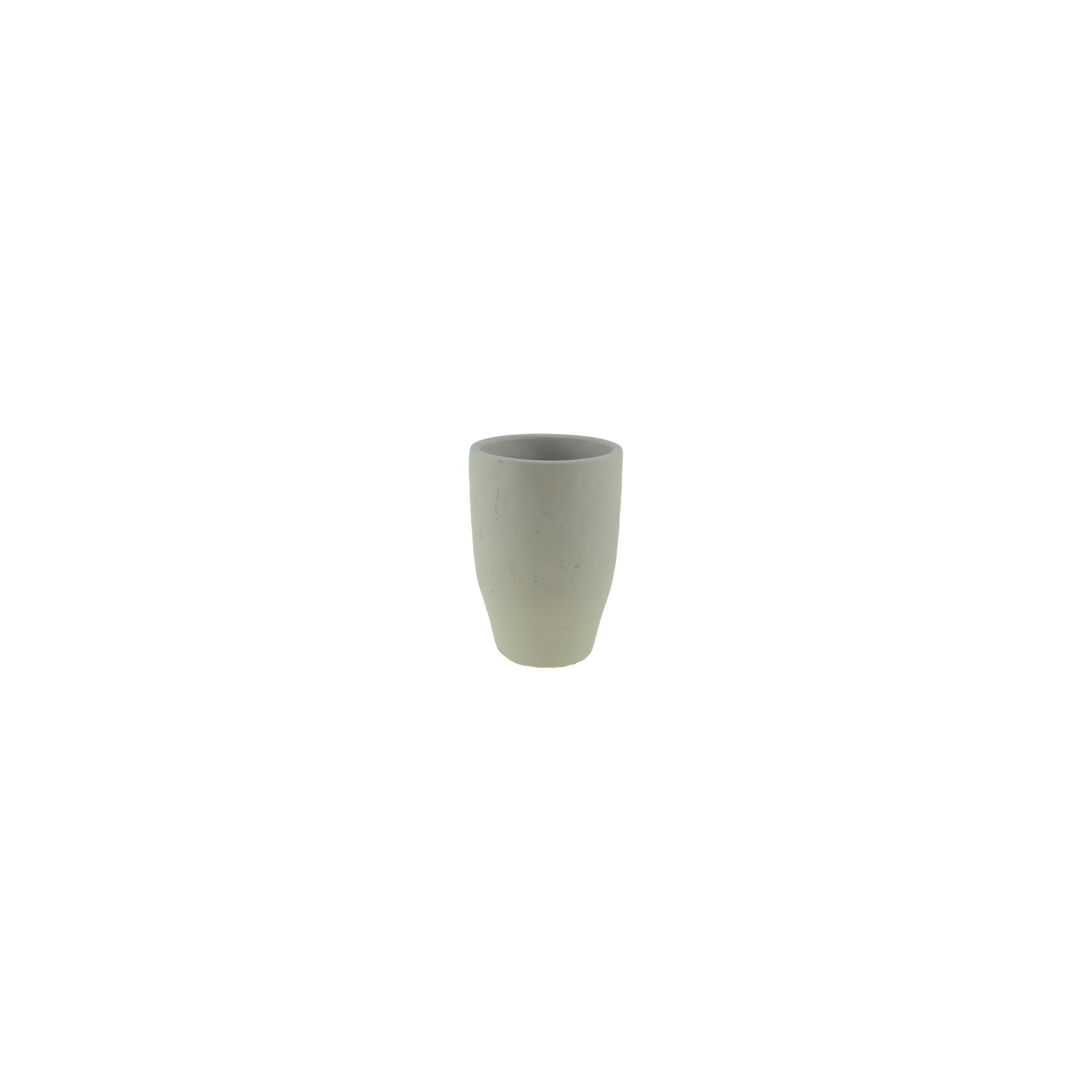 Kaspő kő D12 H18,5 v.szürke
