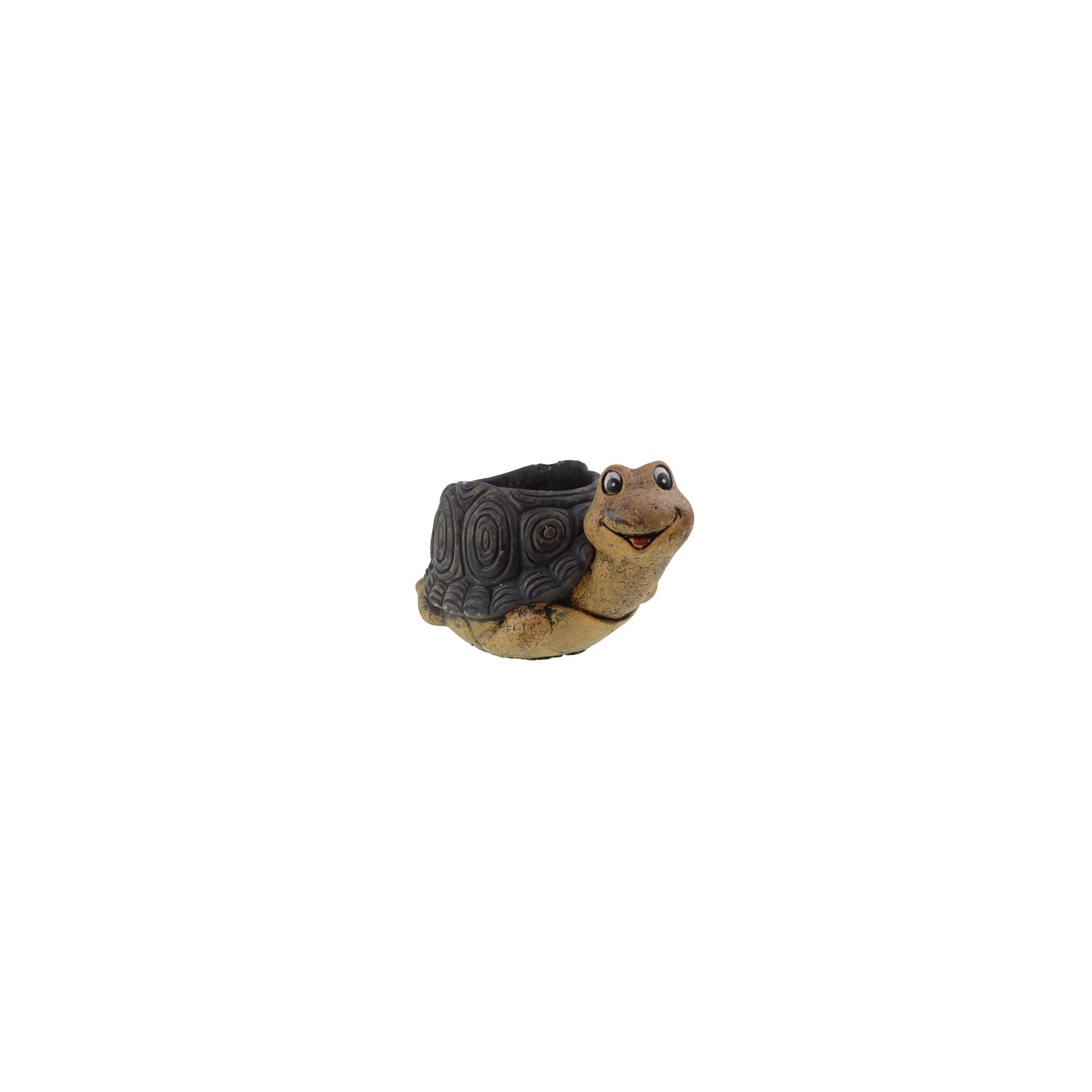 Kaspó kő teknős 20.2*13.7*12.5cm