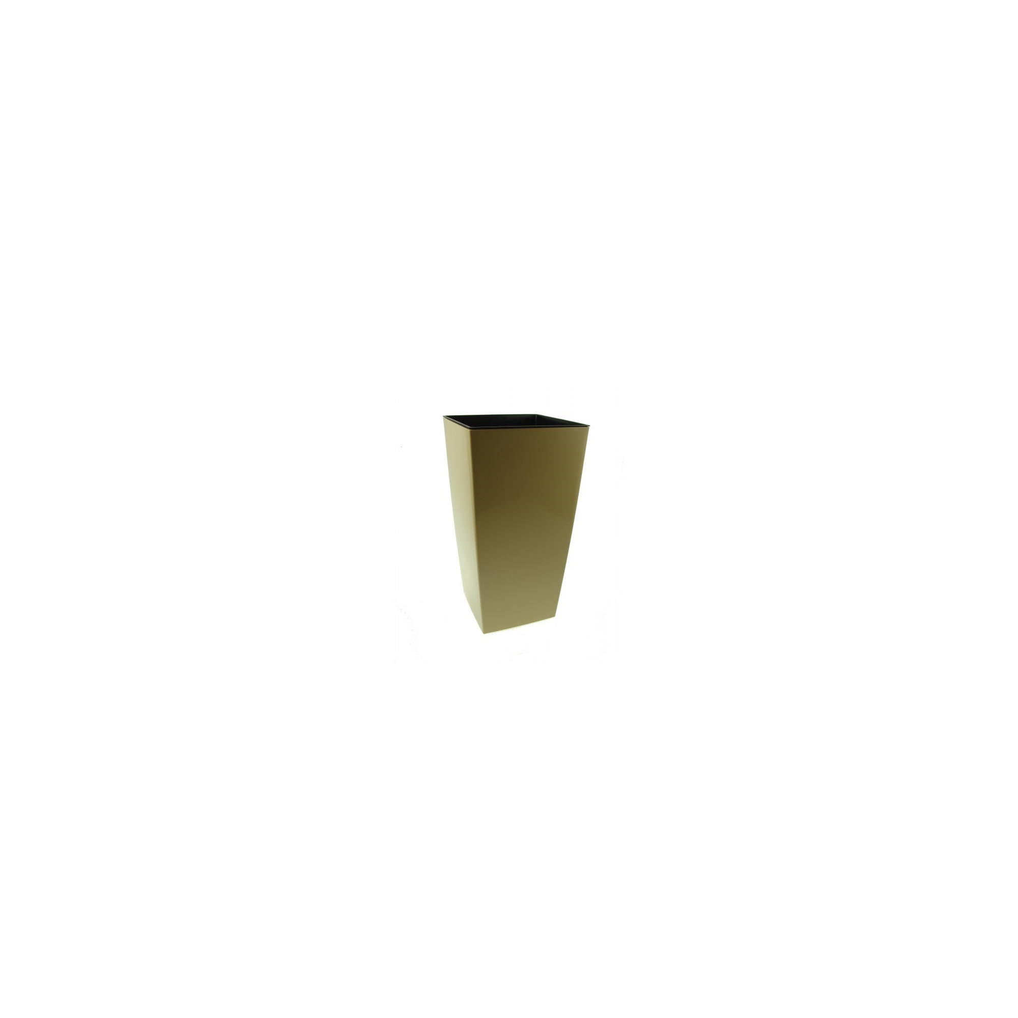 Kaspó műanyag magas 14*14cm M 26 Finezja cappuccino Lamela