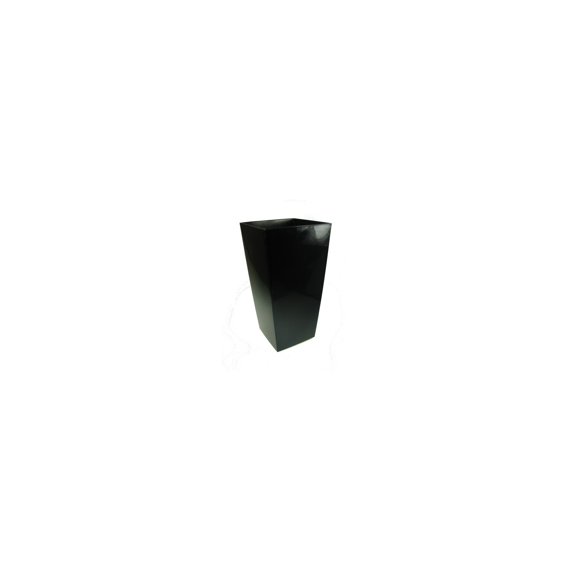 Kaspó műa magas Finezja 25*25cm M 46 cm fekete Lamela