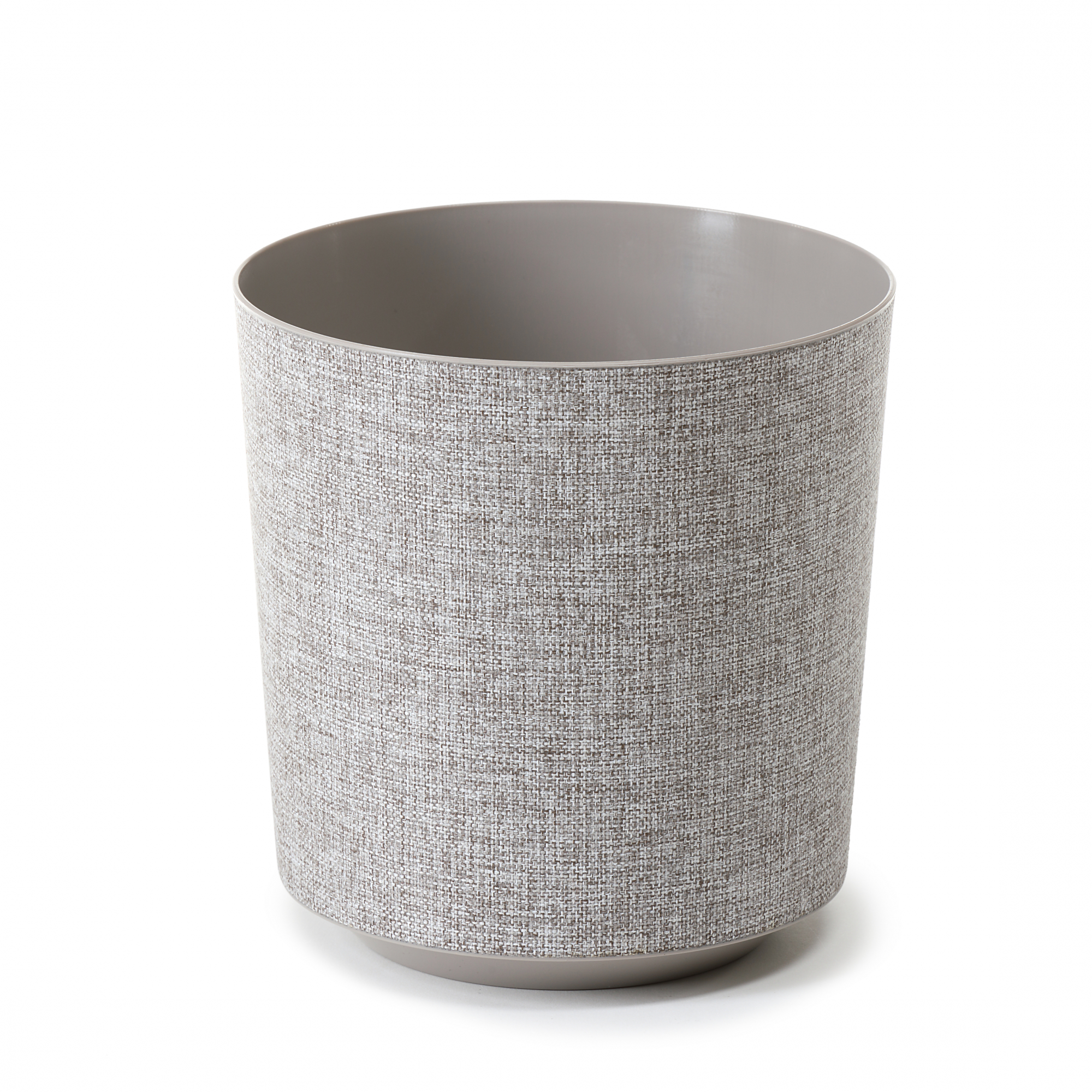 Kaspó műanyag GAMA D30 textil taupe Lamela