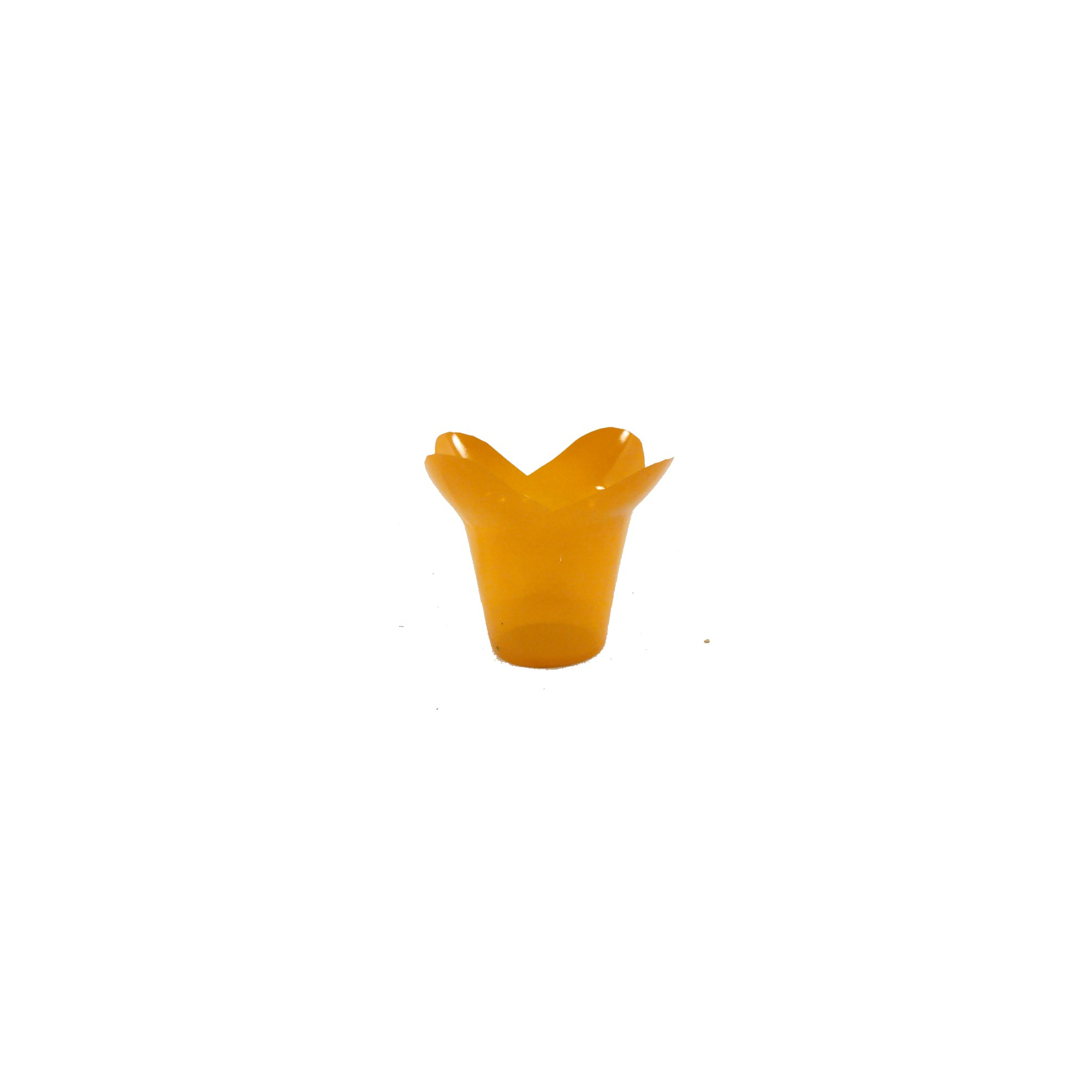 Kaspó plasztik D6,5cm narancs