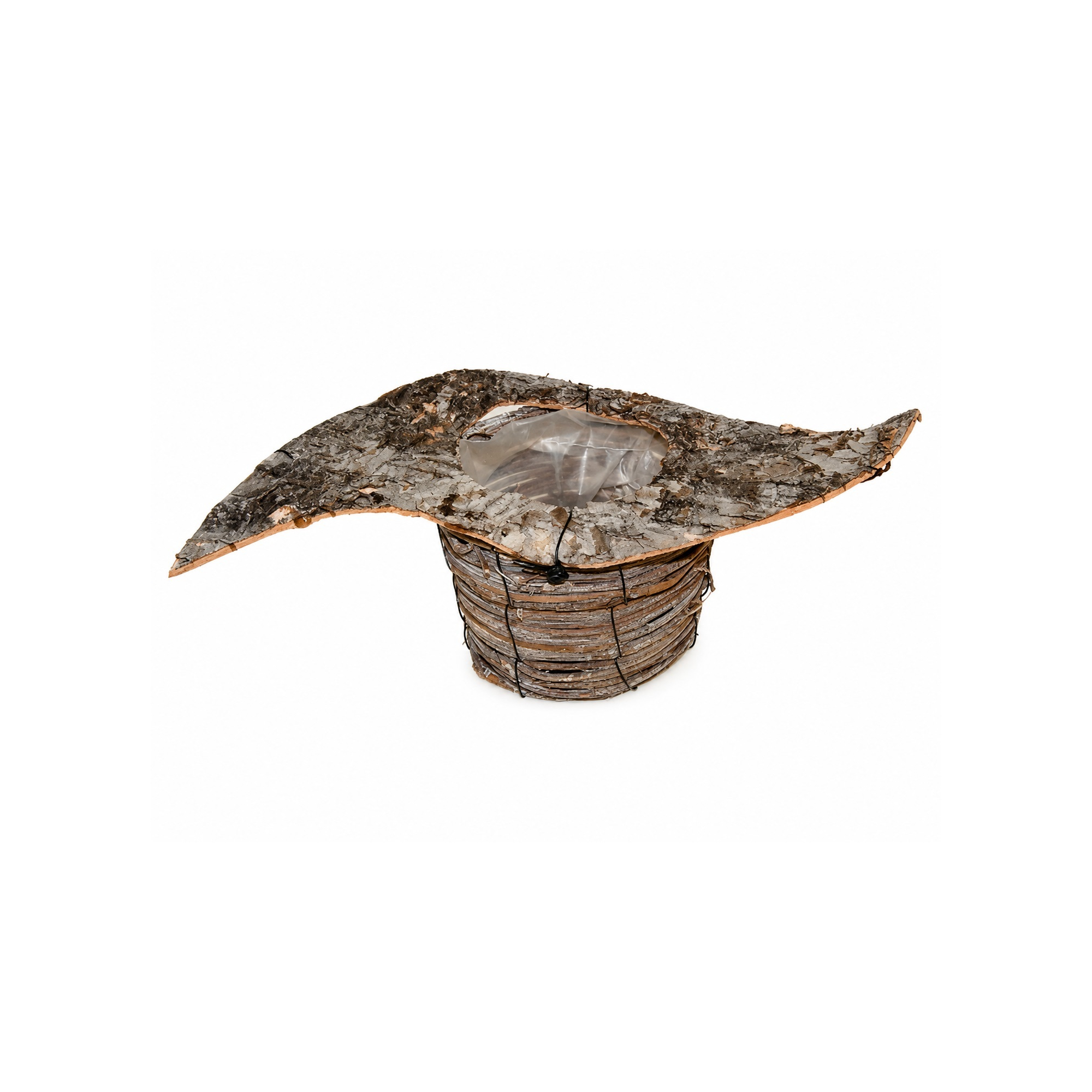 Kaspó rattan 27*13cm natúr