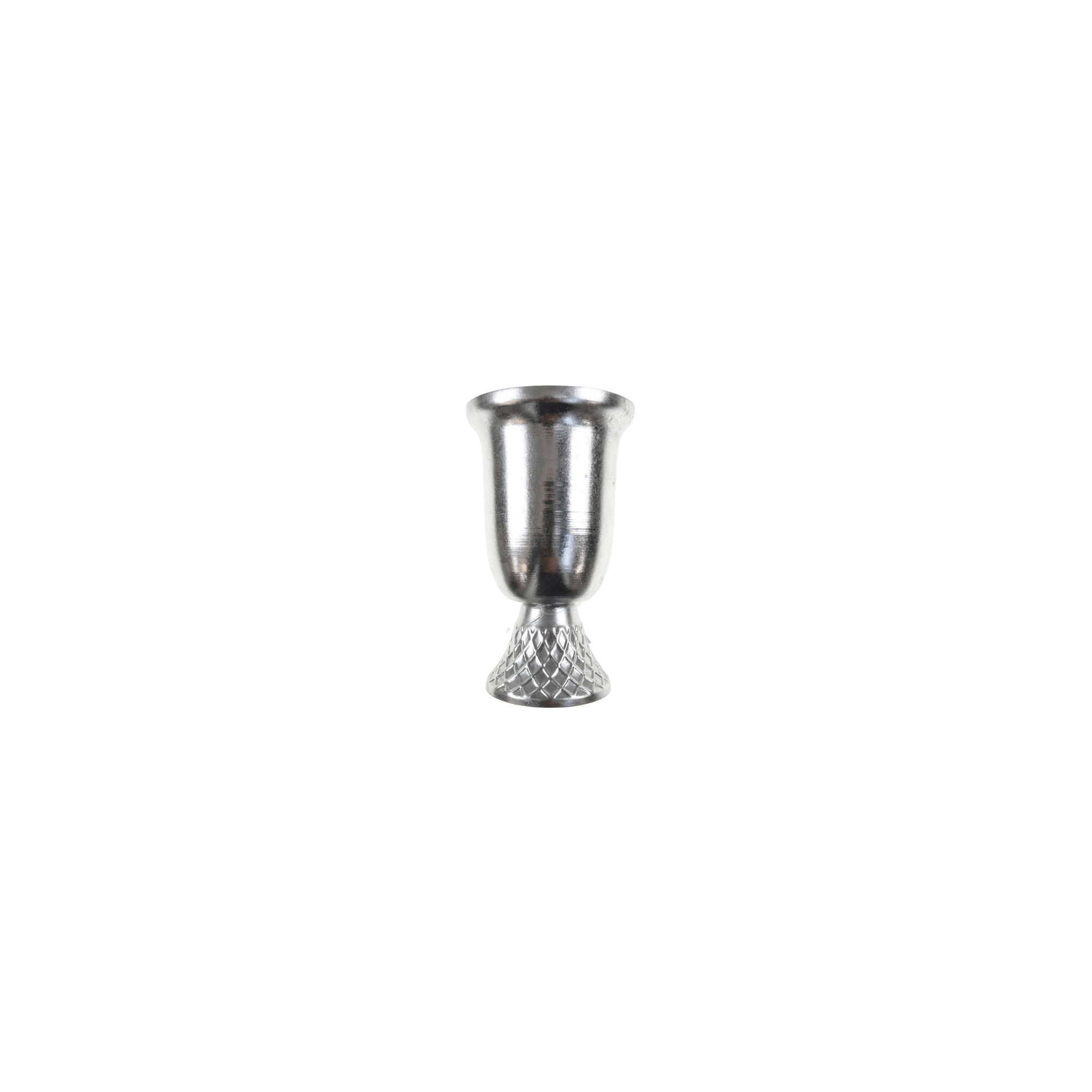 Kehely fém talpas D13.5*22 ezüst
