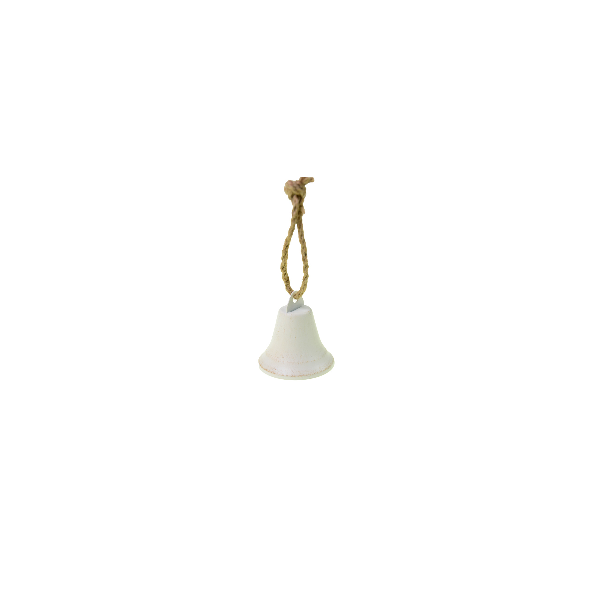 Kolomp fém 6.5*7cm fehér