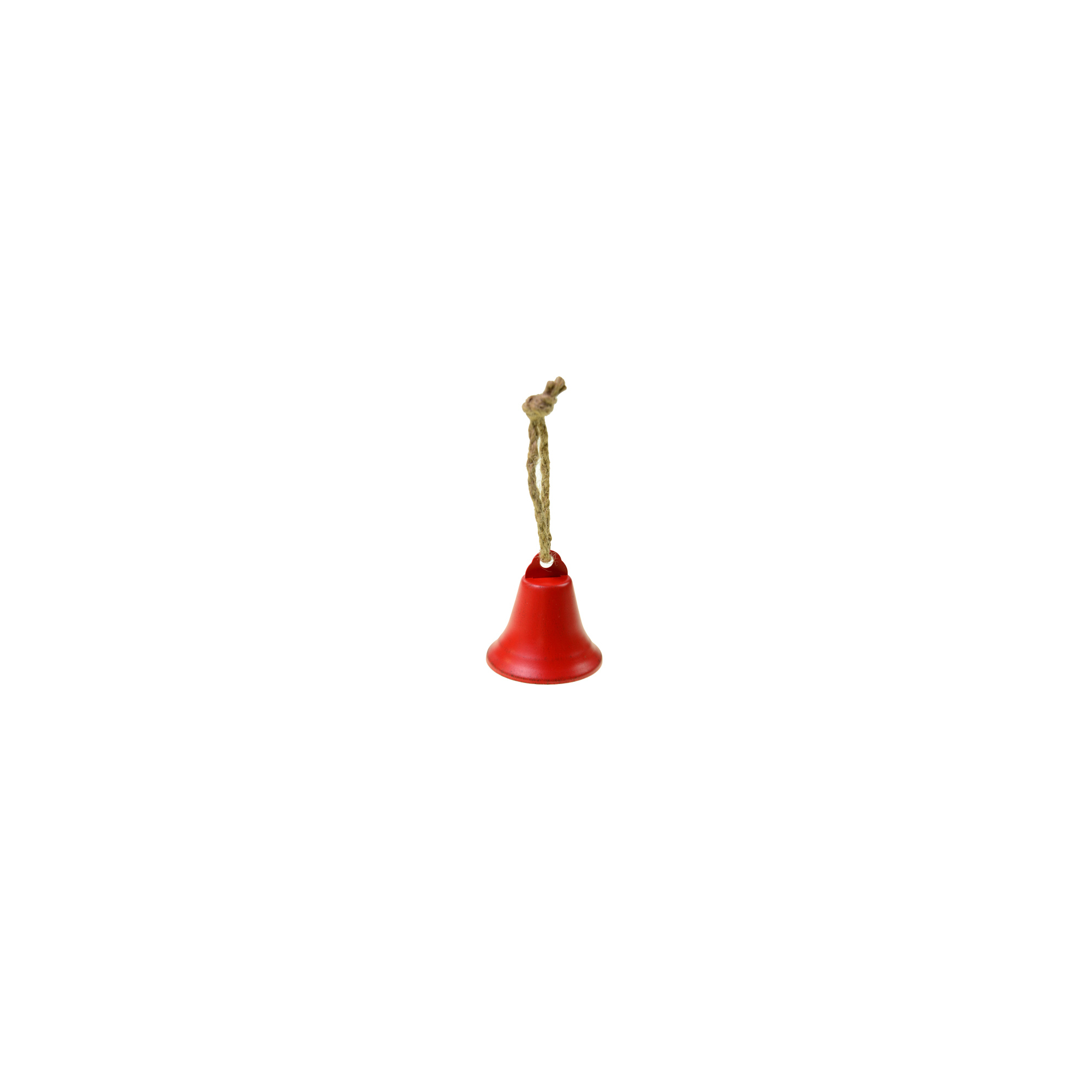 Kolomp fém 6.5*7cm piros