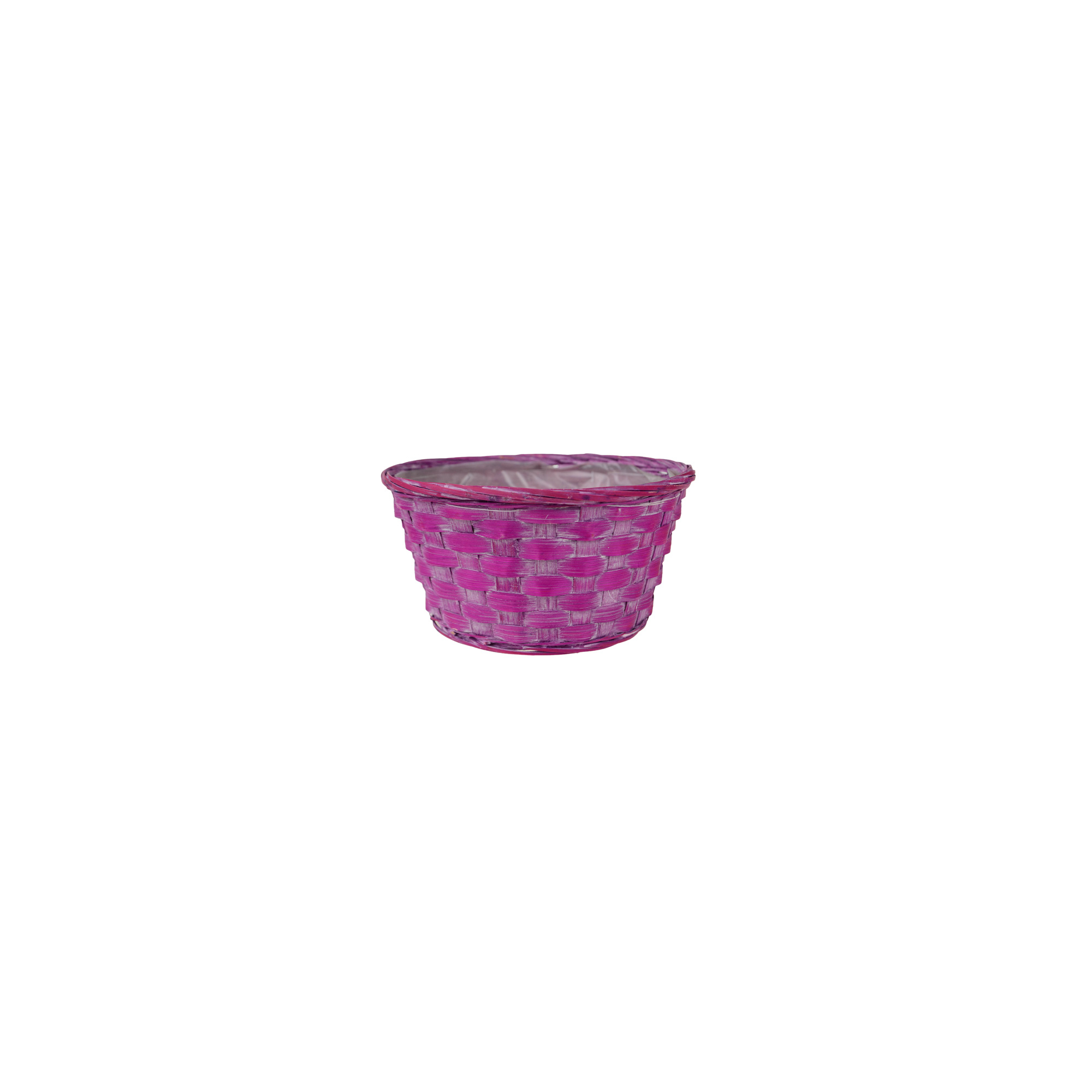 Kosár bambusz D20 H10cm lila