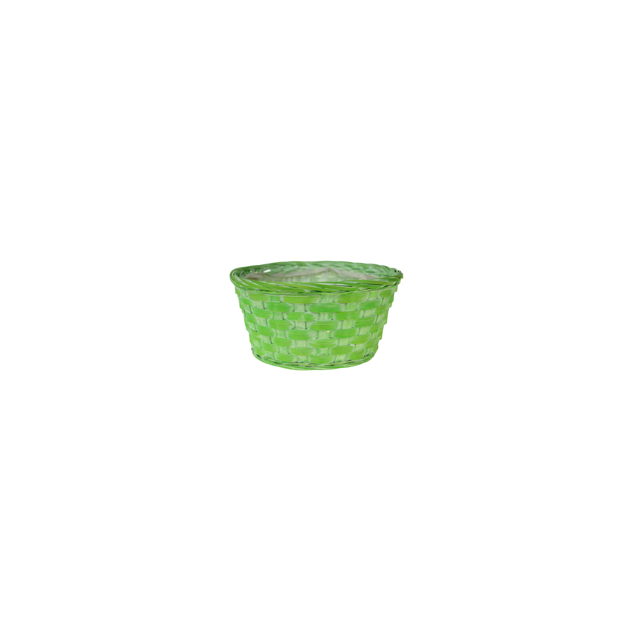 Kosár bambusz D20 H10cm zöld